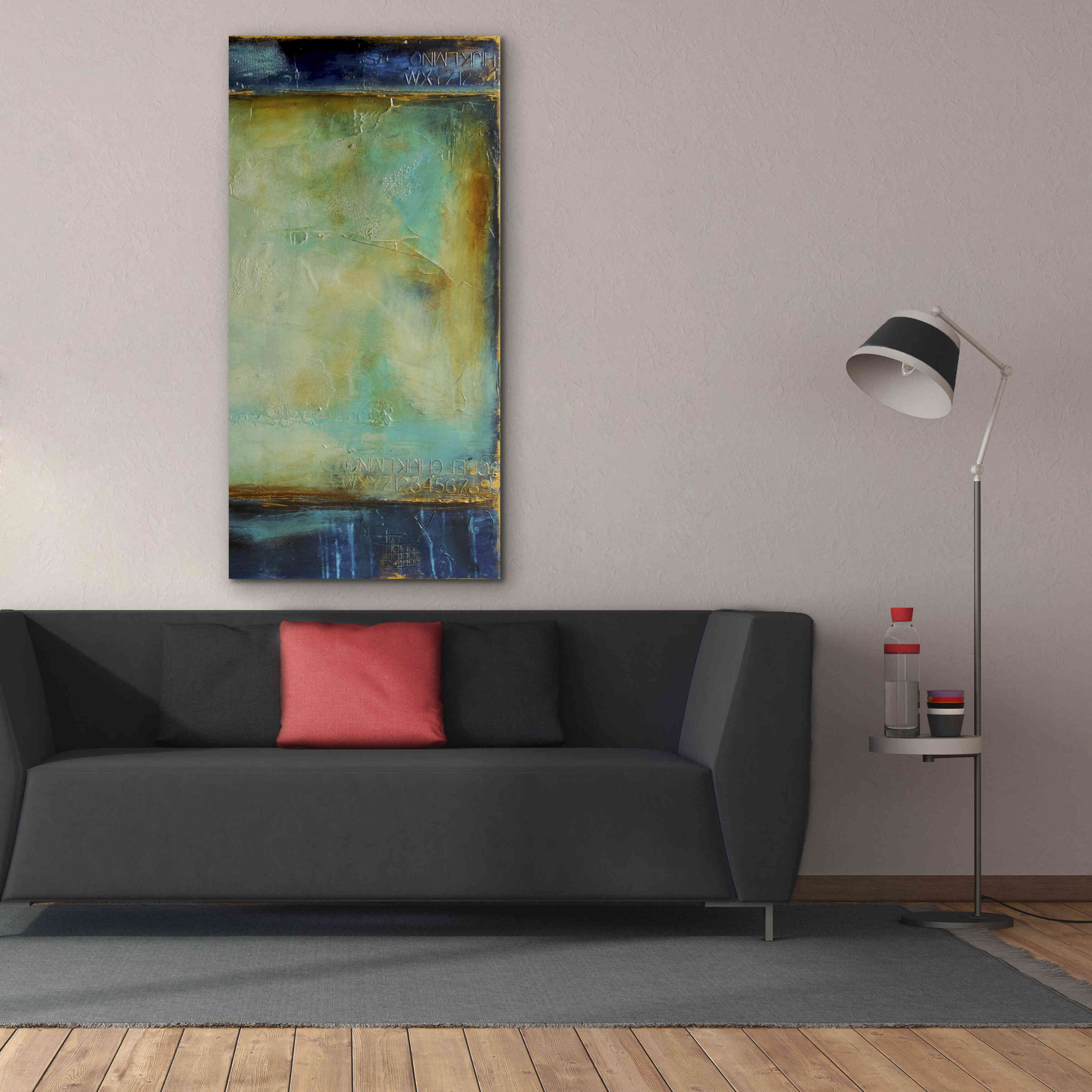 'Cry Me a River II' by Erin Ashley, Giclee Canvas Wall Art,30 x 60