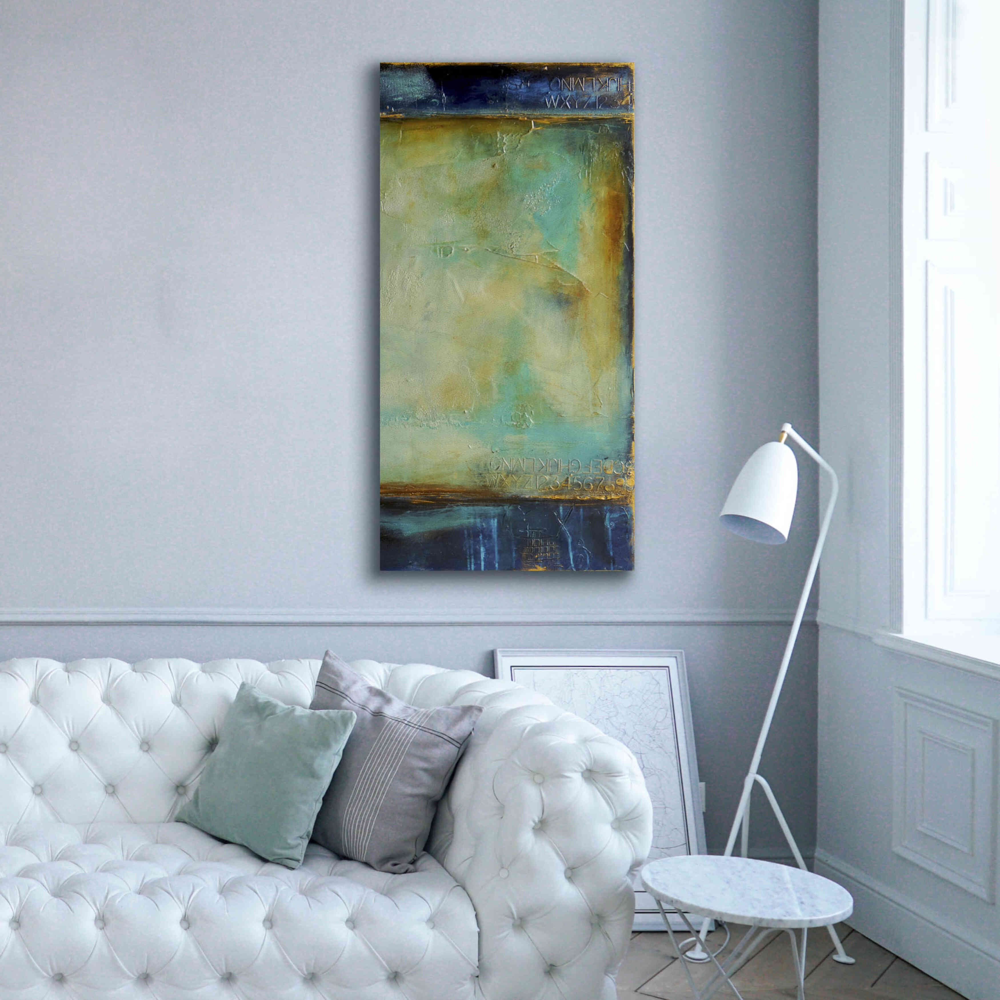 'Cry Me a River II' by Erin Ashley, Giclee Canvas Wall Art,30 x 60