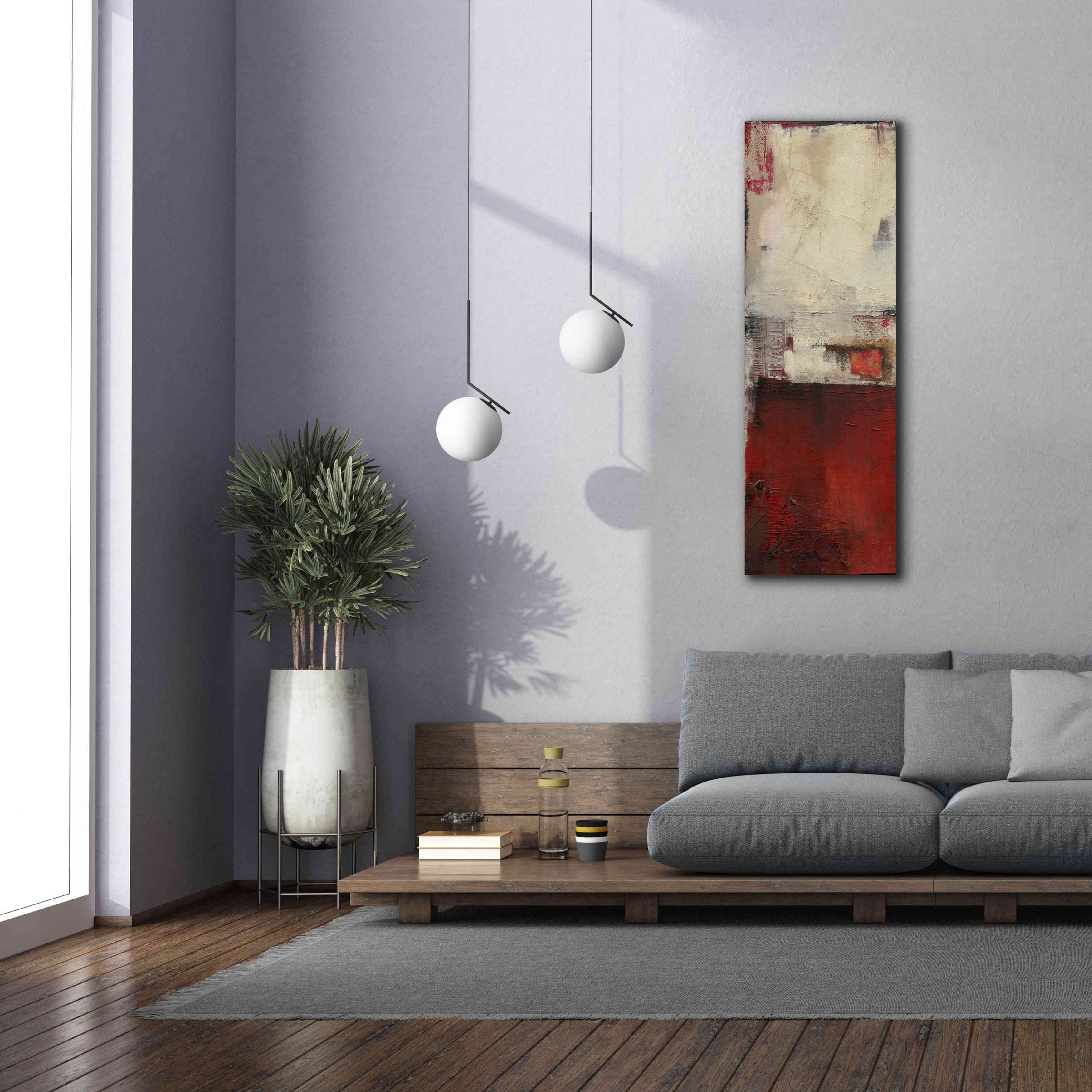 'Drop Box I' by Erin Ashley, Giclee Canvas Wall Art,20 x 60