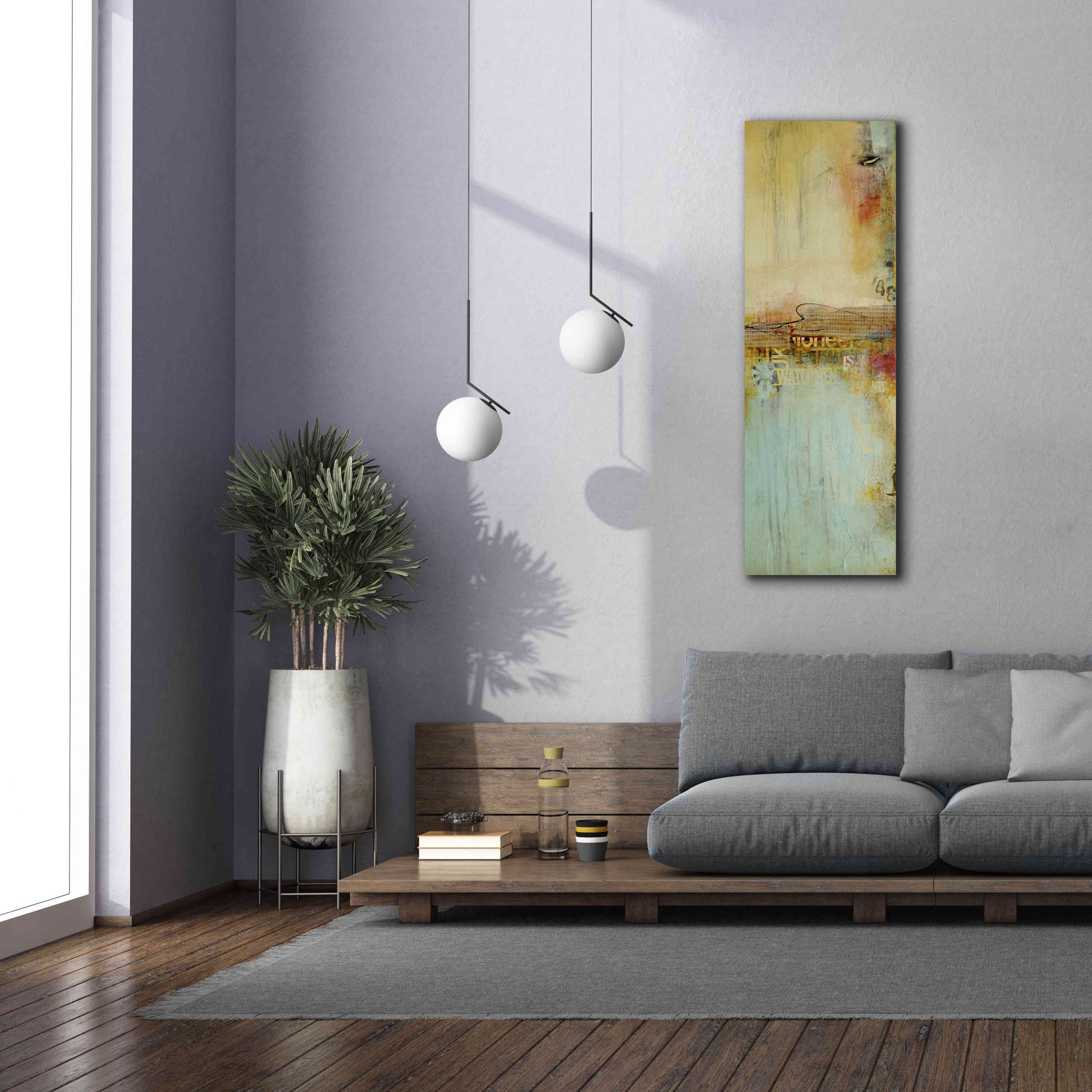 'Eastside Story II' by Erin Ashley, Giclee Canvas Wall Art,20 x 60