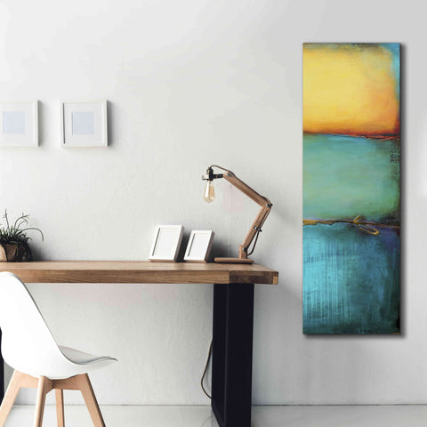Image of 'Emeralds Bay II' by Erin Ashley, Giclee Canvas Wall Art,20 x 60