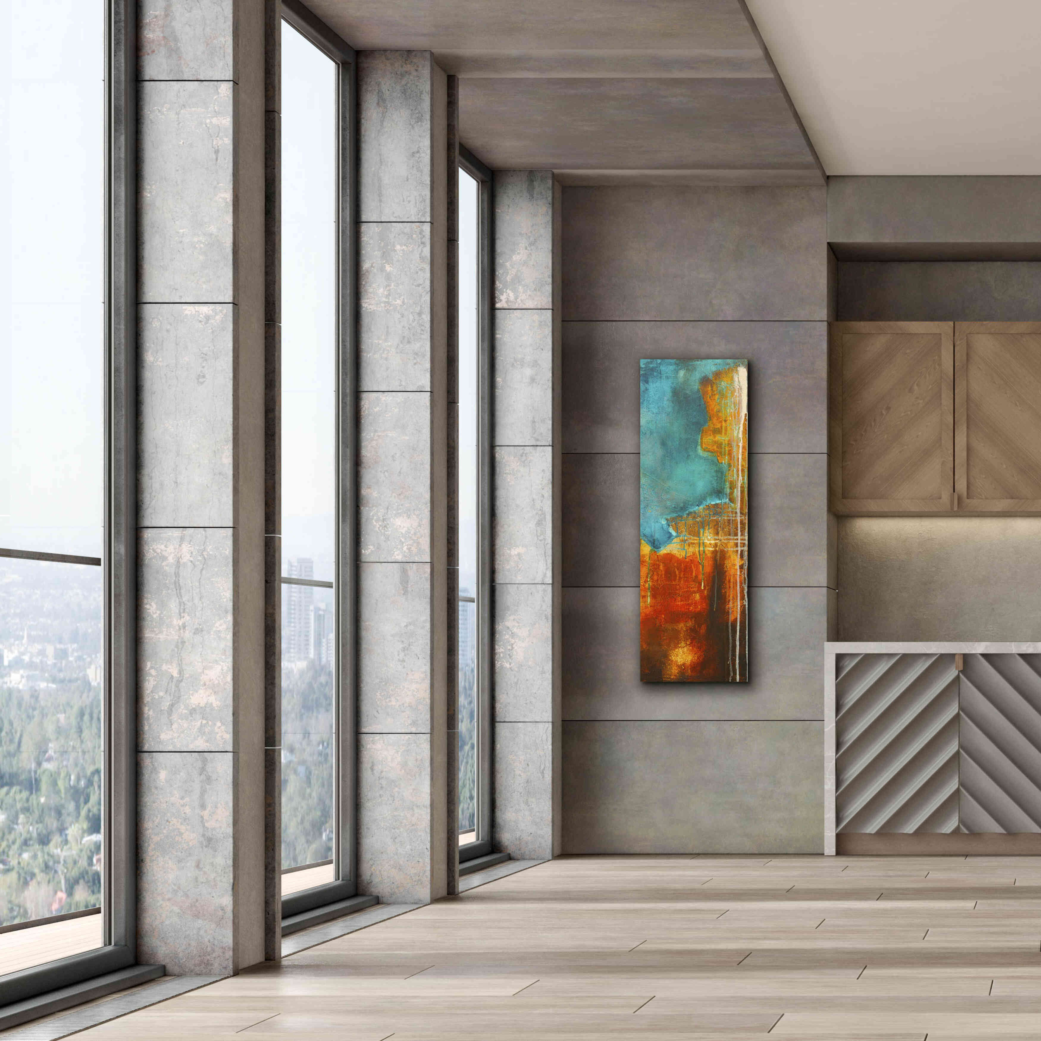 'Emeralds Cave I' by Erin Ashley, Giclee Canvas Wall Art,20 x 60