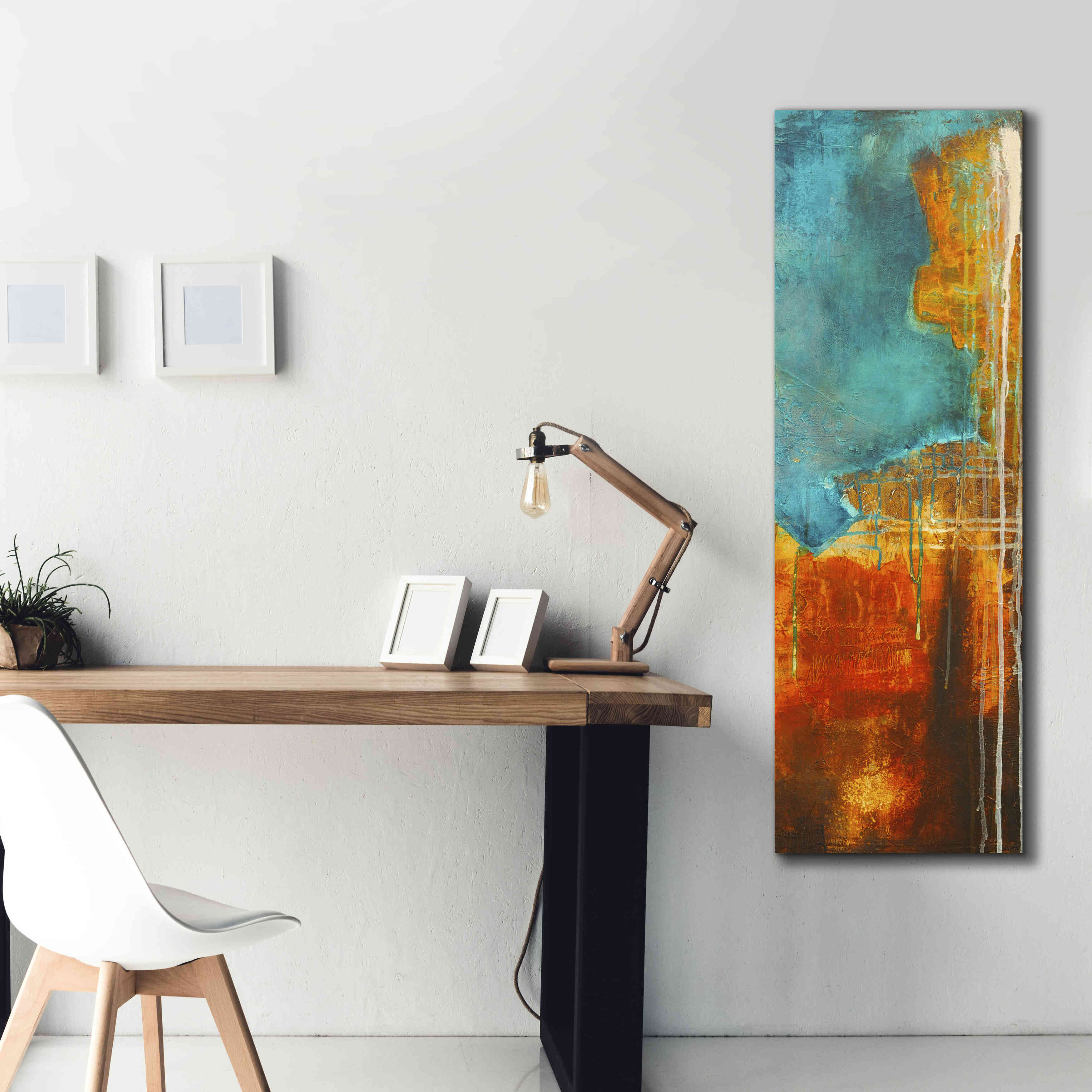 'Emeralds Cave I' by Erin Ashley, Giclee Canvas Wall Art,20 x 60