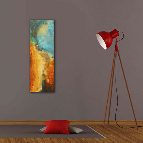 Image of 'Emeralds Cave II' by Erin Ashley, Giclee Canvas Wall Art,12 x 36