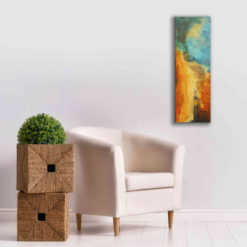 Image of 'Emeralds Cave II' by Erin Ashley, Giclee Canvas Wall Art,12 x 36