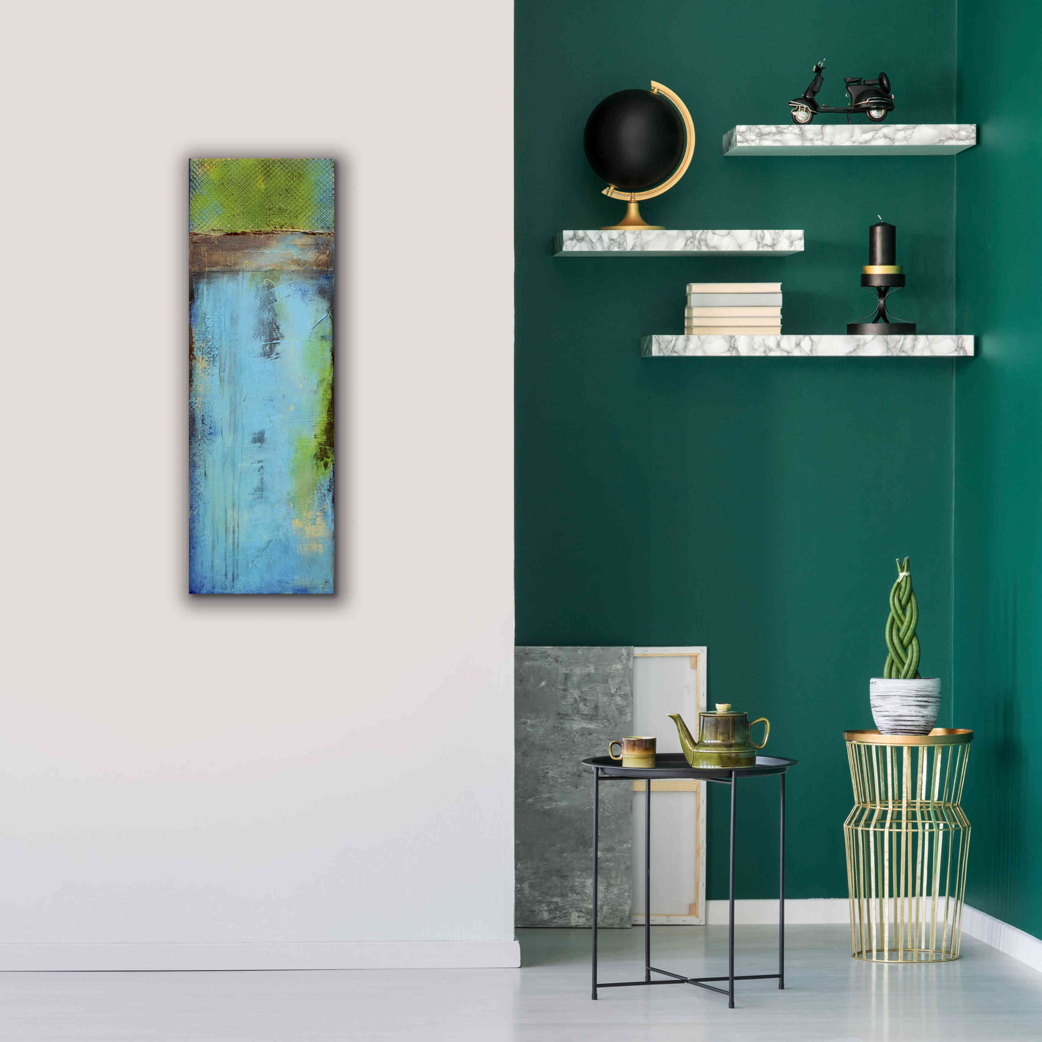 'Fisher Island I' by Erin Ashley, Giclee Canvas Wall Art,12 x 36