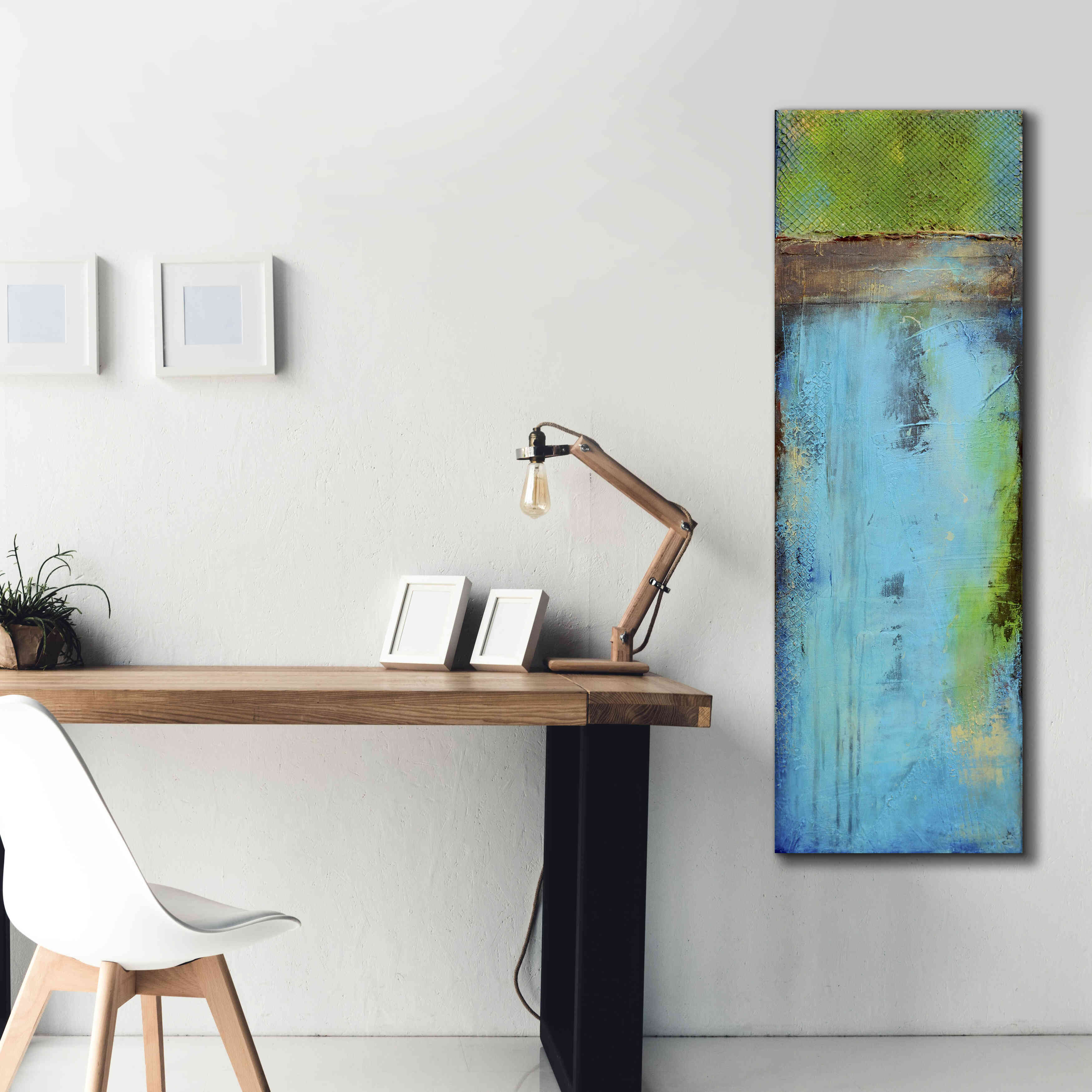 'Fisher Island I' by Erin Ashley, Giclee Canvas Wall Art,20 x 60