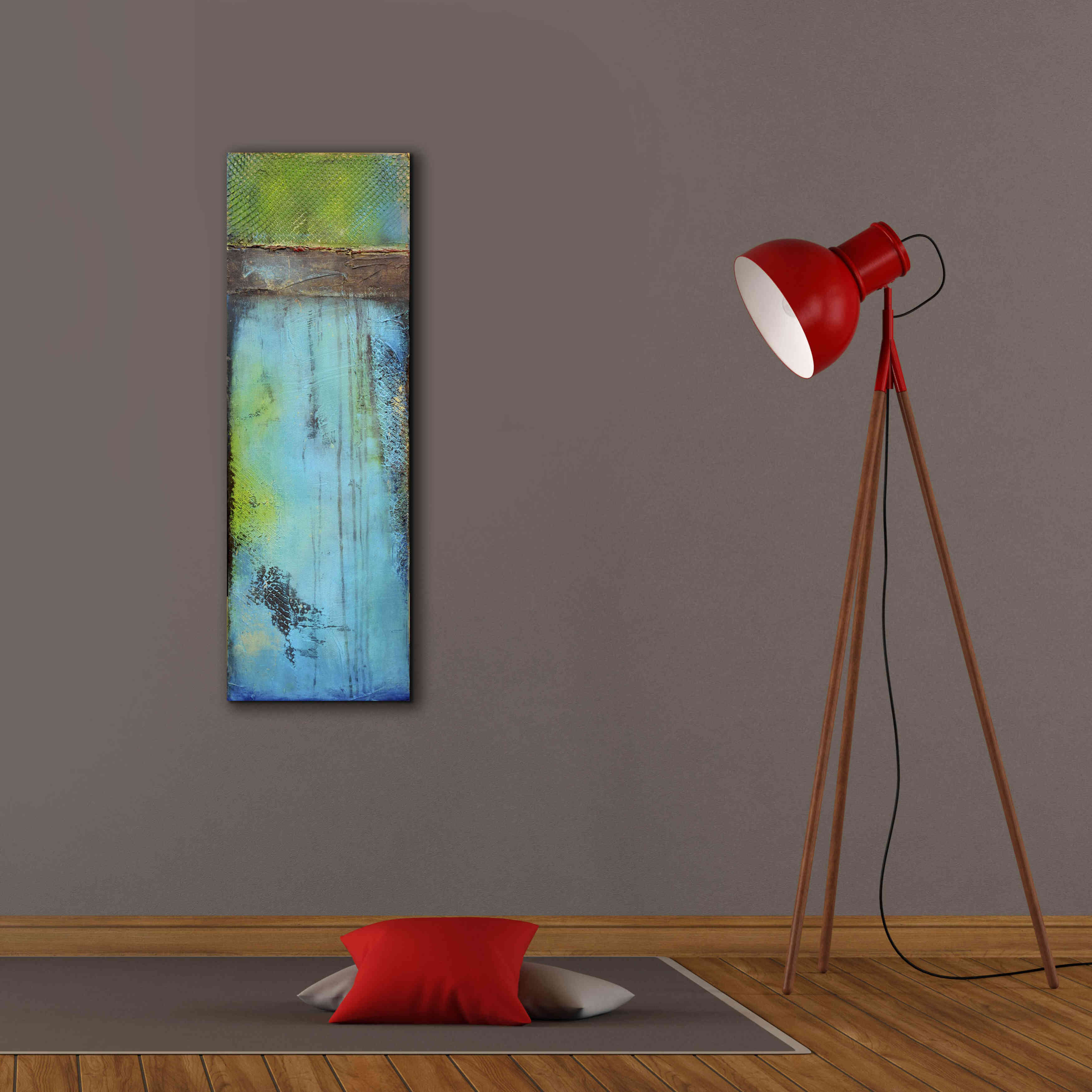 'Fisher Island II' by Erin Ashley, Giclee Canvas Wall Art,12 x 36