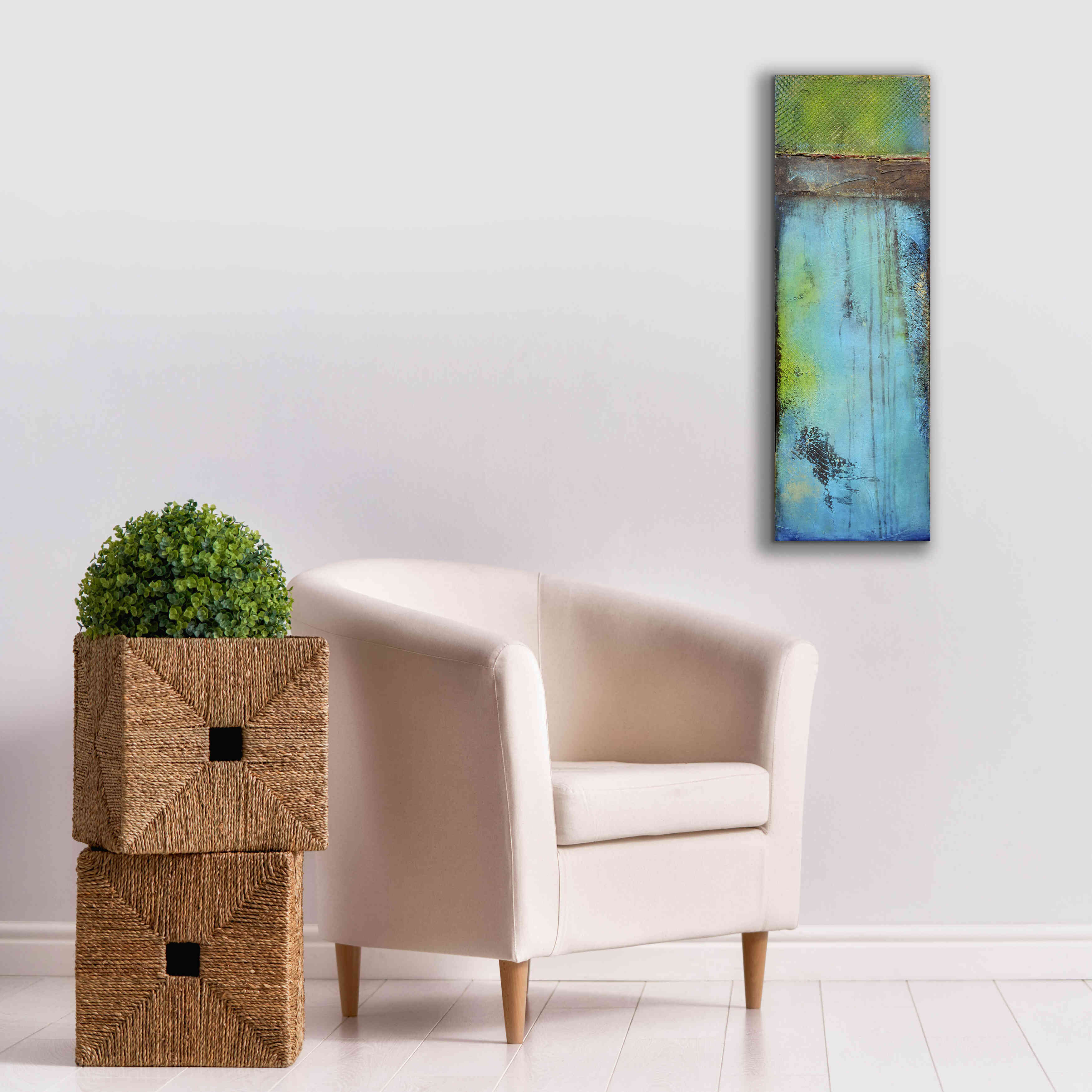 'Fisher Island II' by Erin Ashley, Giclee Canvas Wall Art,12 x 36