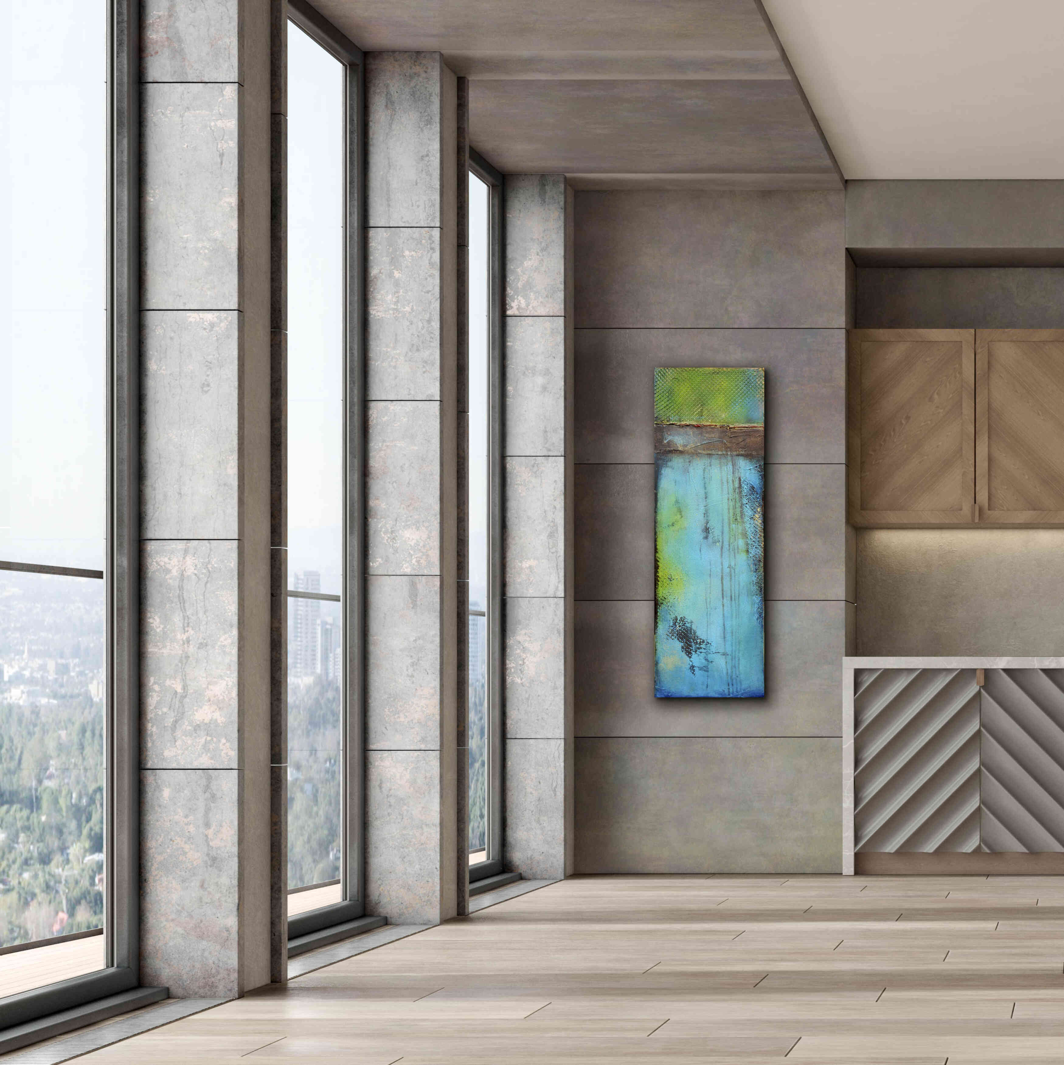 'Fisher Island II' by Erin Ashley, Giclee Canvas Wall Art,20 x 60