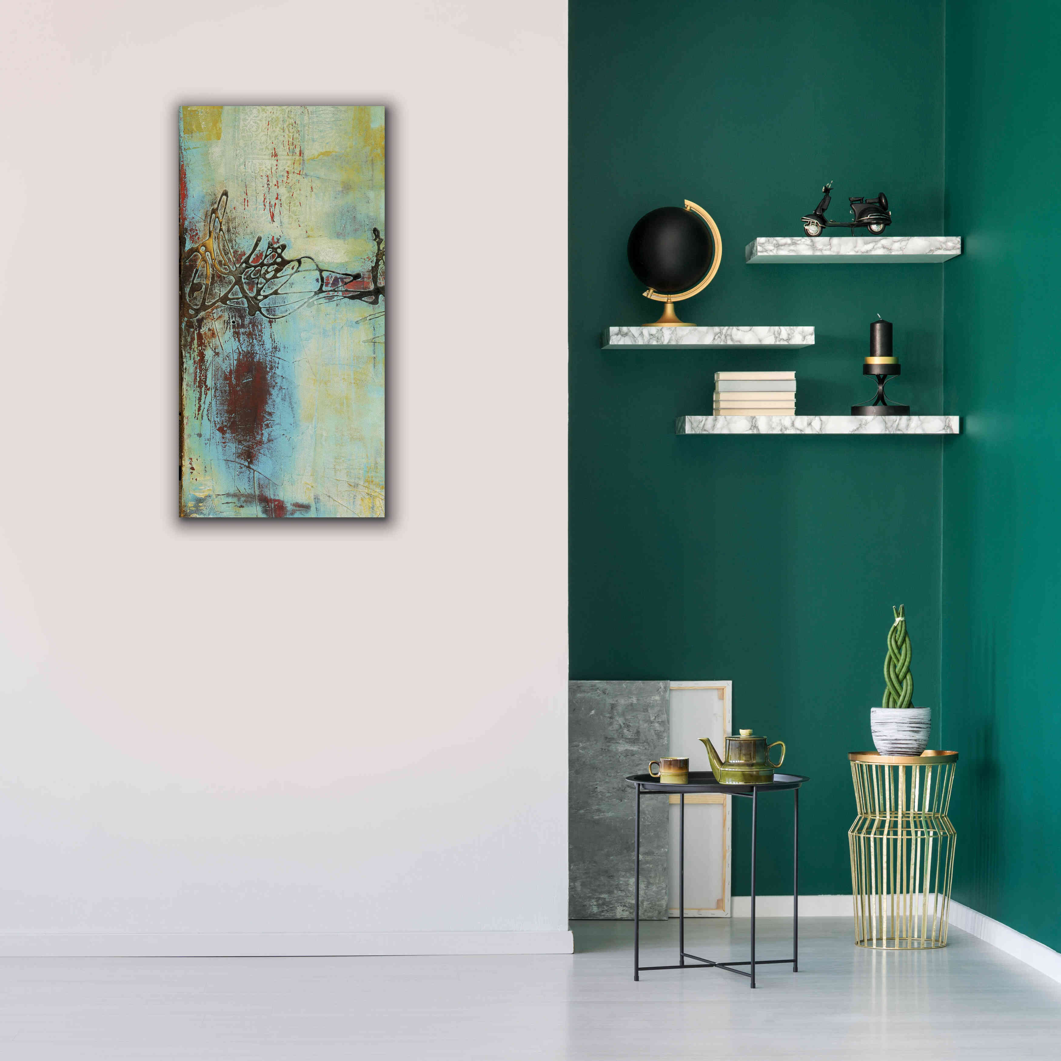 'Gin House Blues I' by Erin Ashley, Giclee Canvas Wall Art,20 x 40