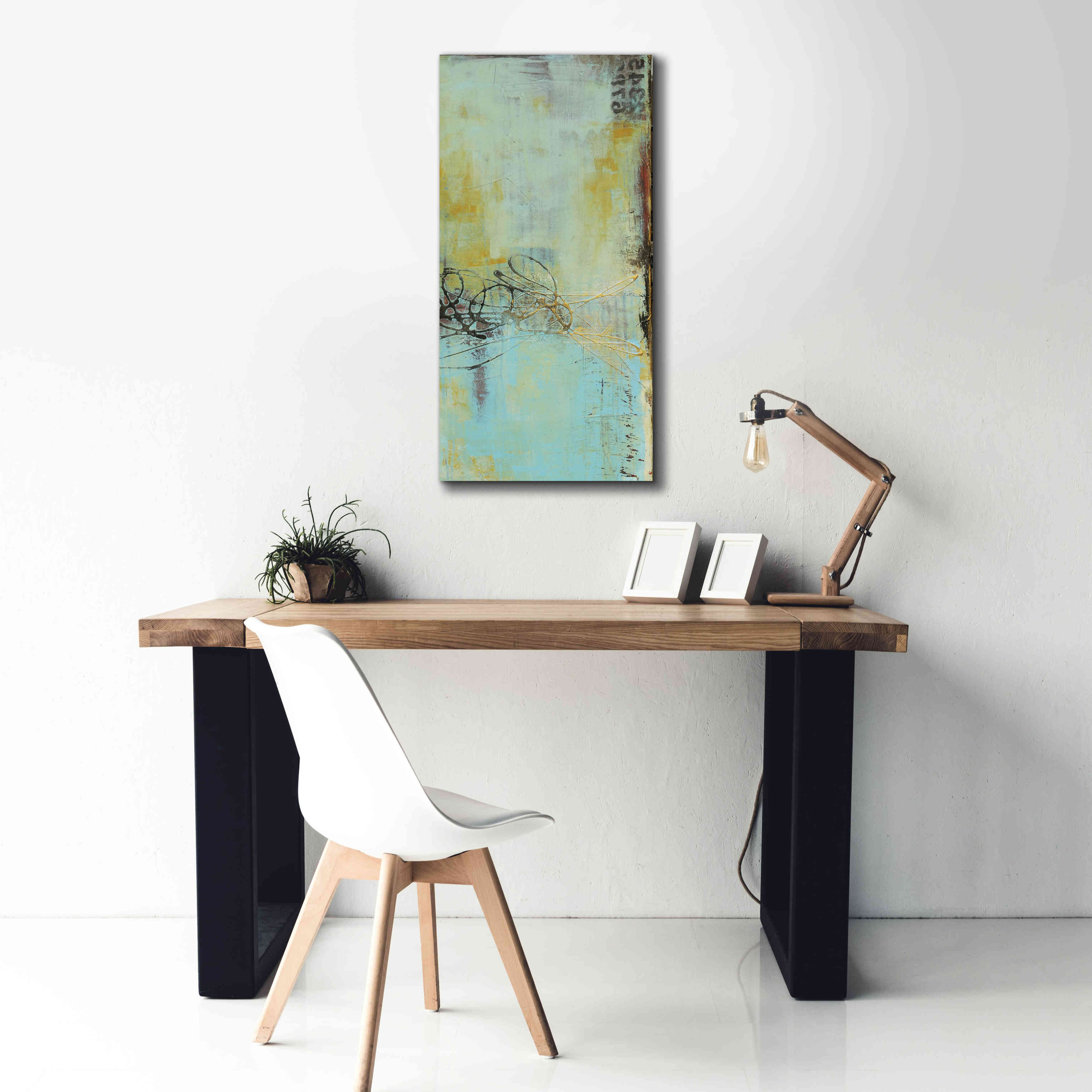 'Gin House Blues II' by Erin Ashley, Giclee Canvas Wall Art,20 x 40