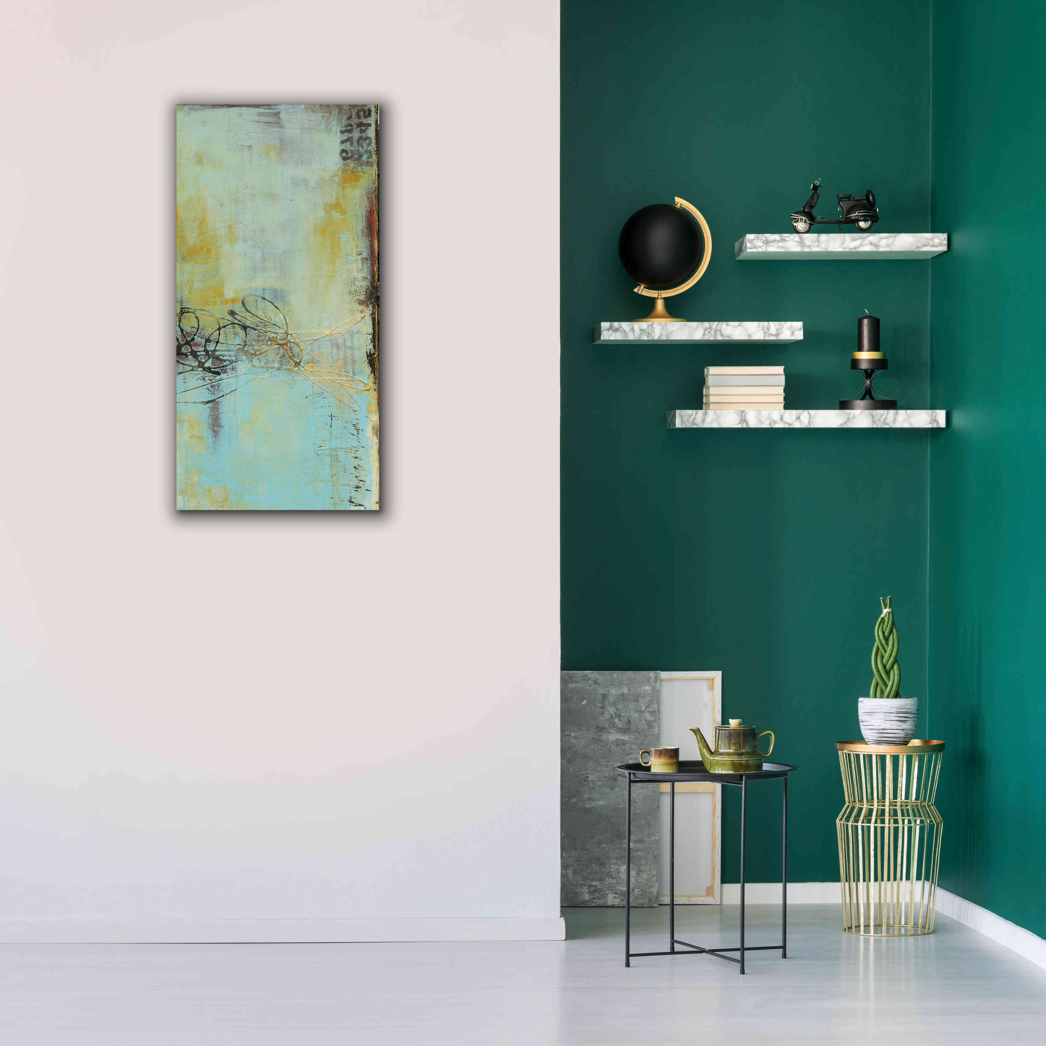 'Gin House Blues II' by Erin Ashley, Giclee Canvas Wall Art,20 x 40