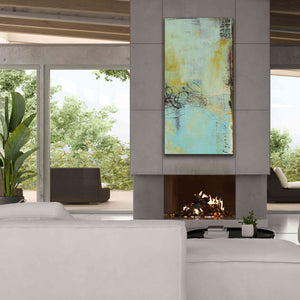'Gin House Blues II' by Erin Ashley, Giclee Canvas Wall Art,30 x 60