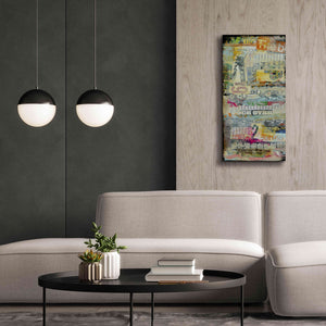 'In the Mix I' by Erin Ashley, Giclee Canvas Wall Art,20 x 40