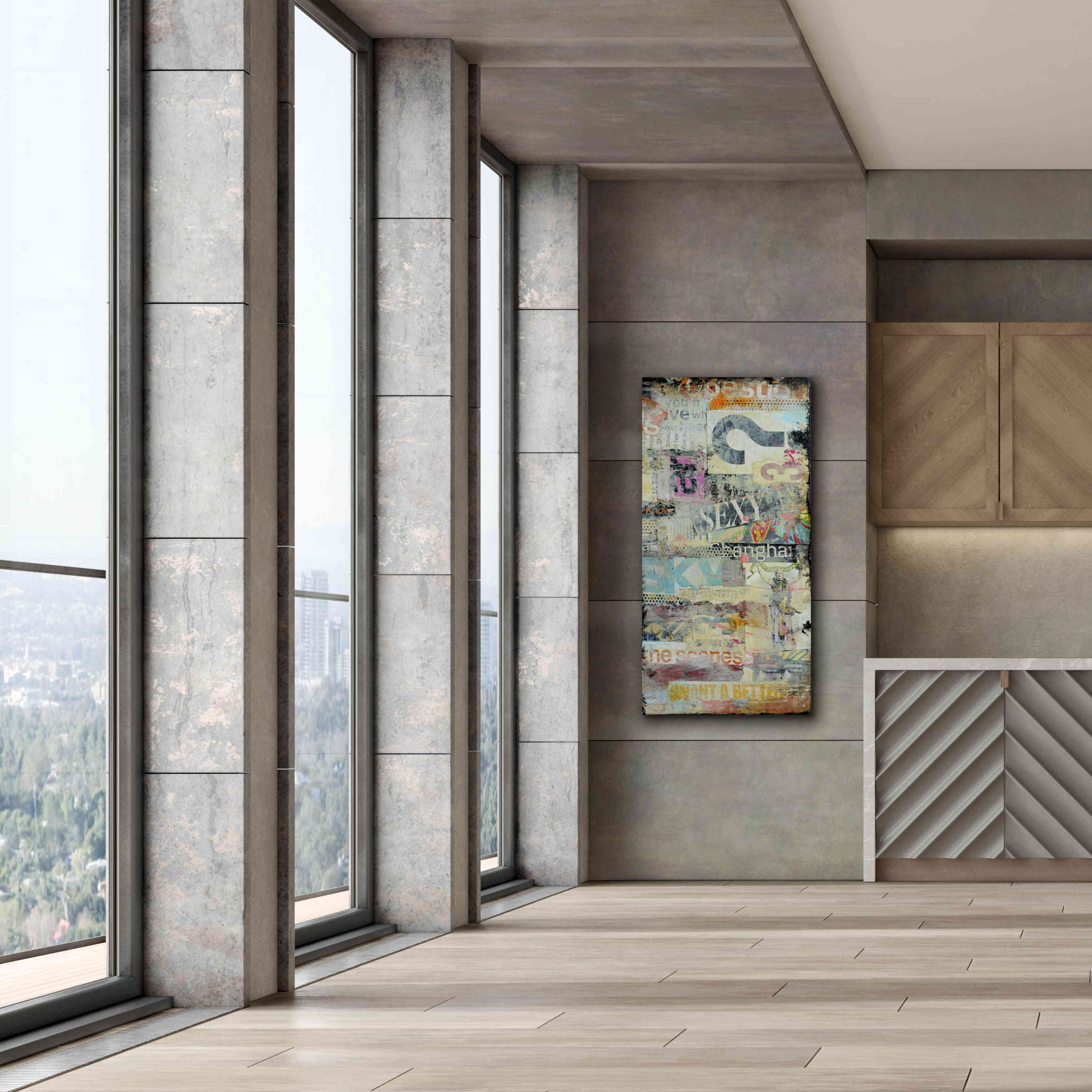 'In the Mix II' by Erin Ashley, Giclee Canvas Wall Art,30 x 60