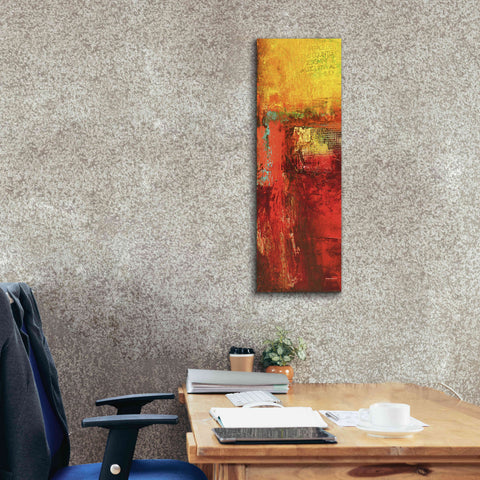 Image of 'Inner Circle III' by Erin Ashley, Giclee Canvas Wall Art,12 x 36