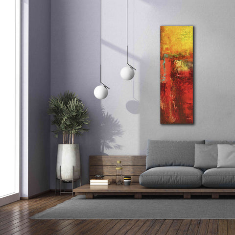 Image of 'Inner Circle III' by Erin Ashley, Giclee Canvas Wall Art,20 x 60