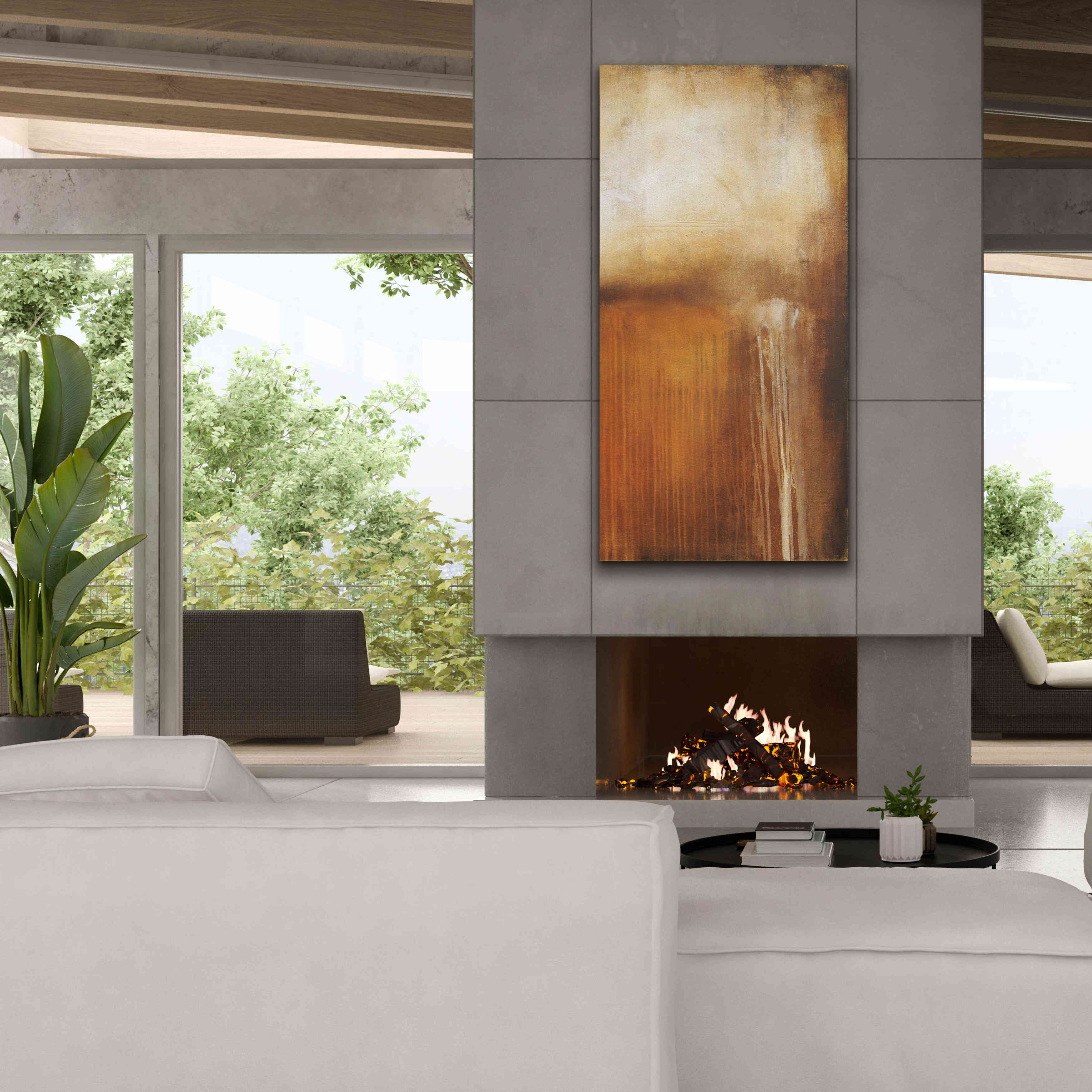'Madison Fields II' by Erin Ashley, Giclee Canvas Wall Art,30 x 60
