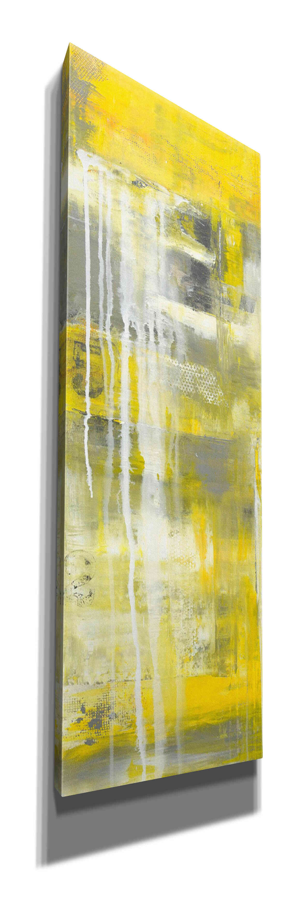 'Mellow Yellow I' by Erin Ashley, Giclee Canvas Wall Art