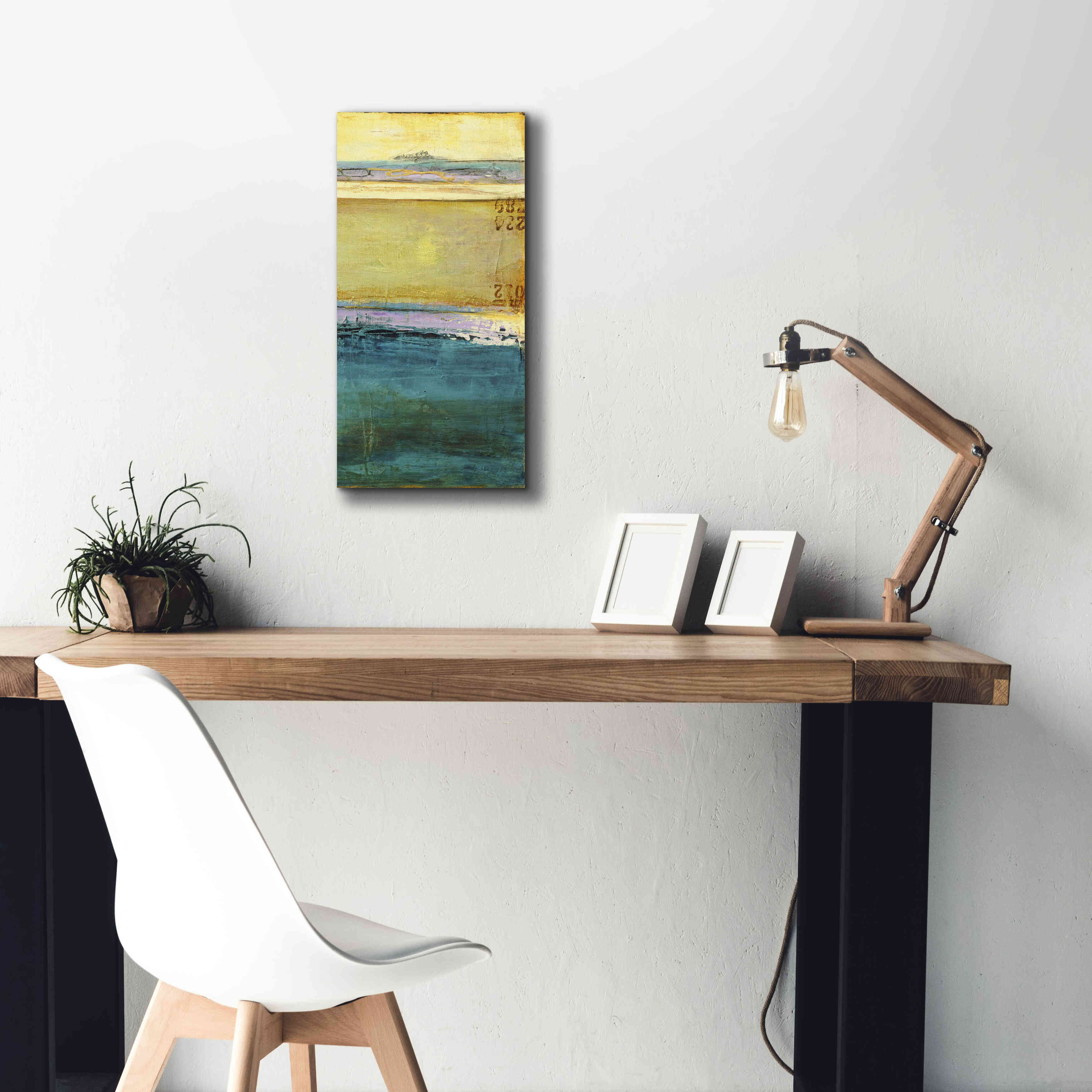 'UA Mystic Jewel I' by Erin Ashley, Giclee Canvas Wall Art,12 x 24