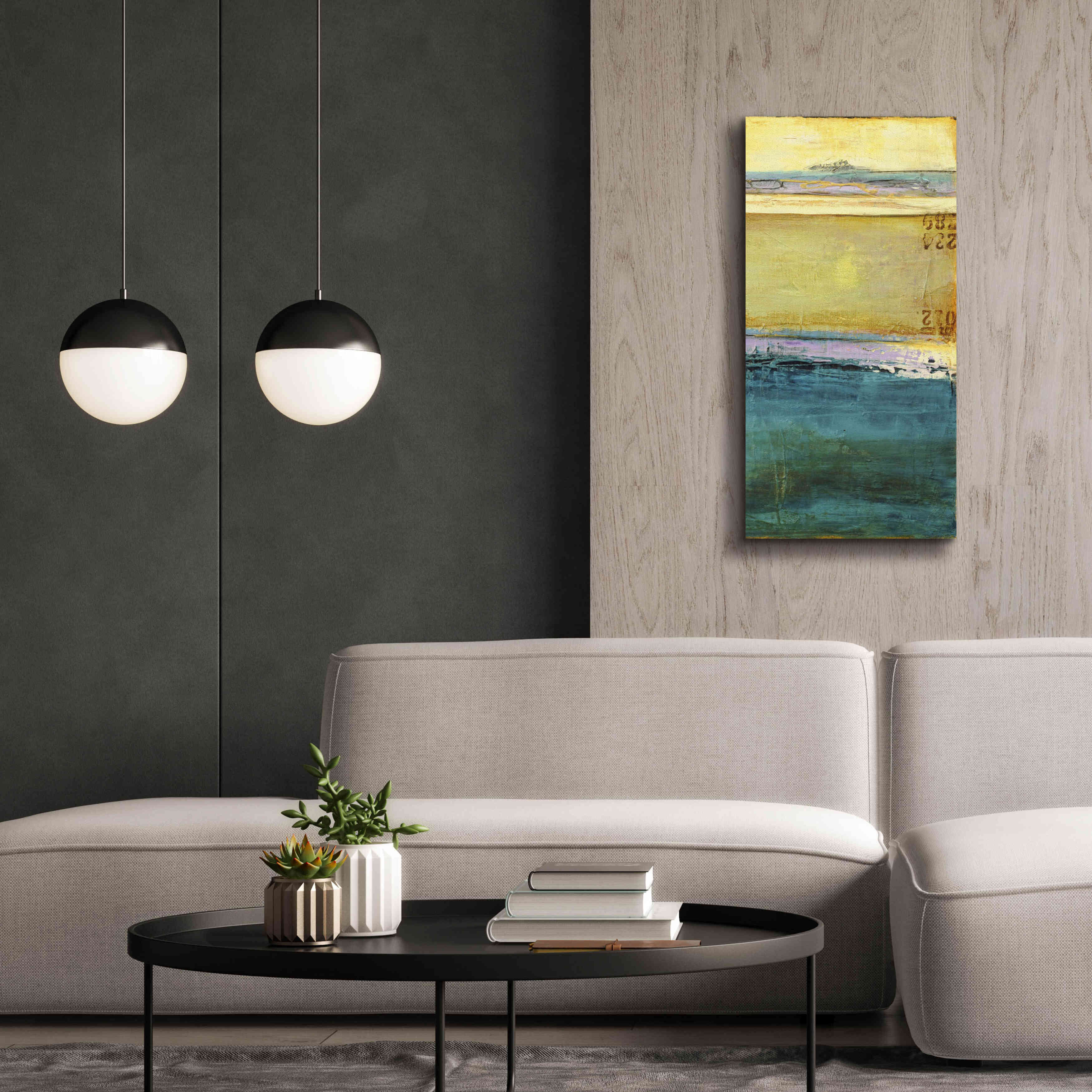 'UA Mystic Jewel I' by Erin Ashley, Giclee Canvas Wall Art,20 x 40