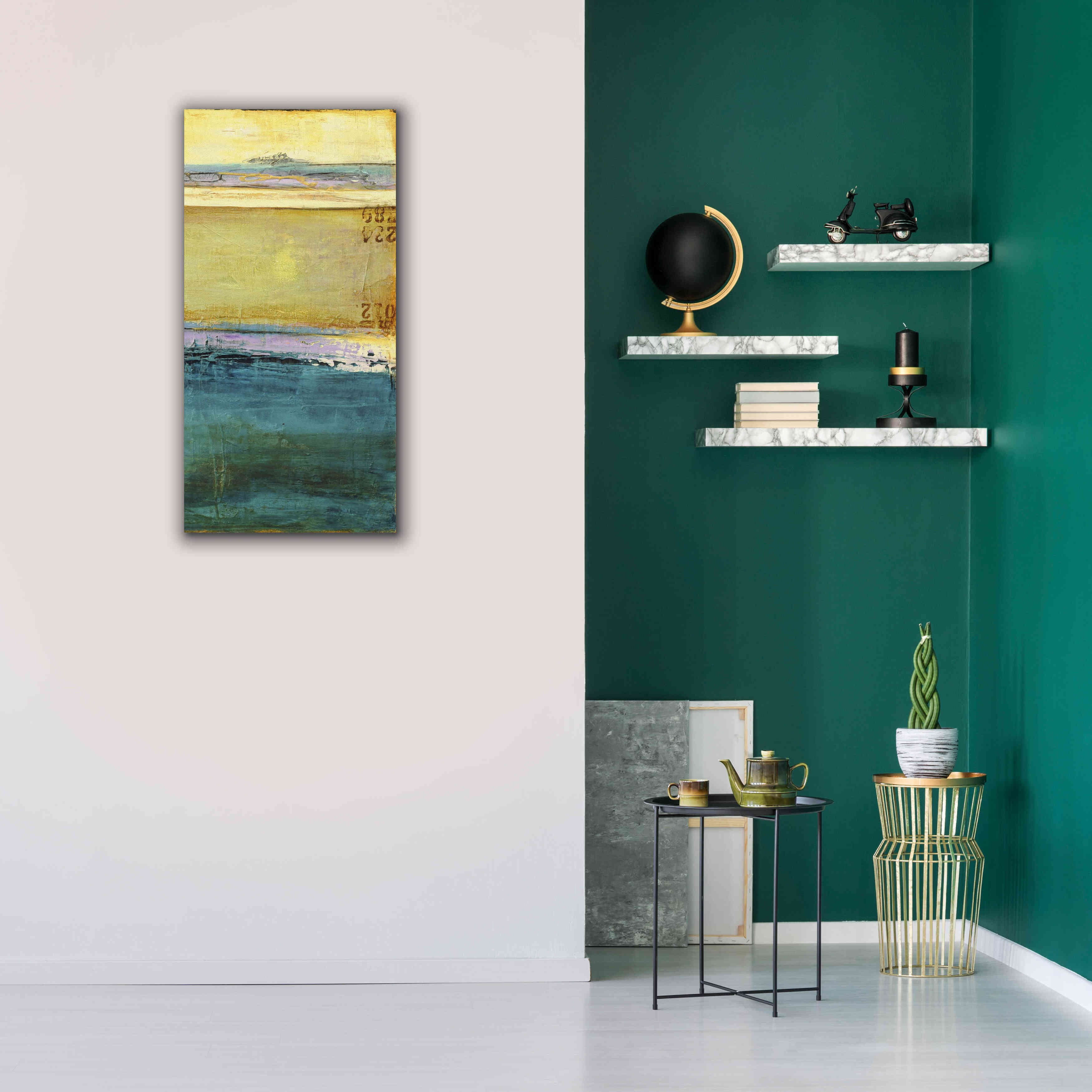 'UA Mystic Jewel I' by Erin Ashley, Giclee Canvas Wall Art,20 x 40