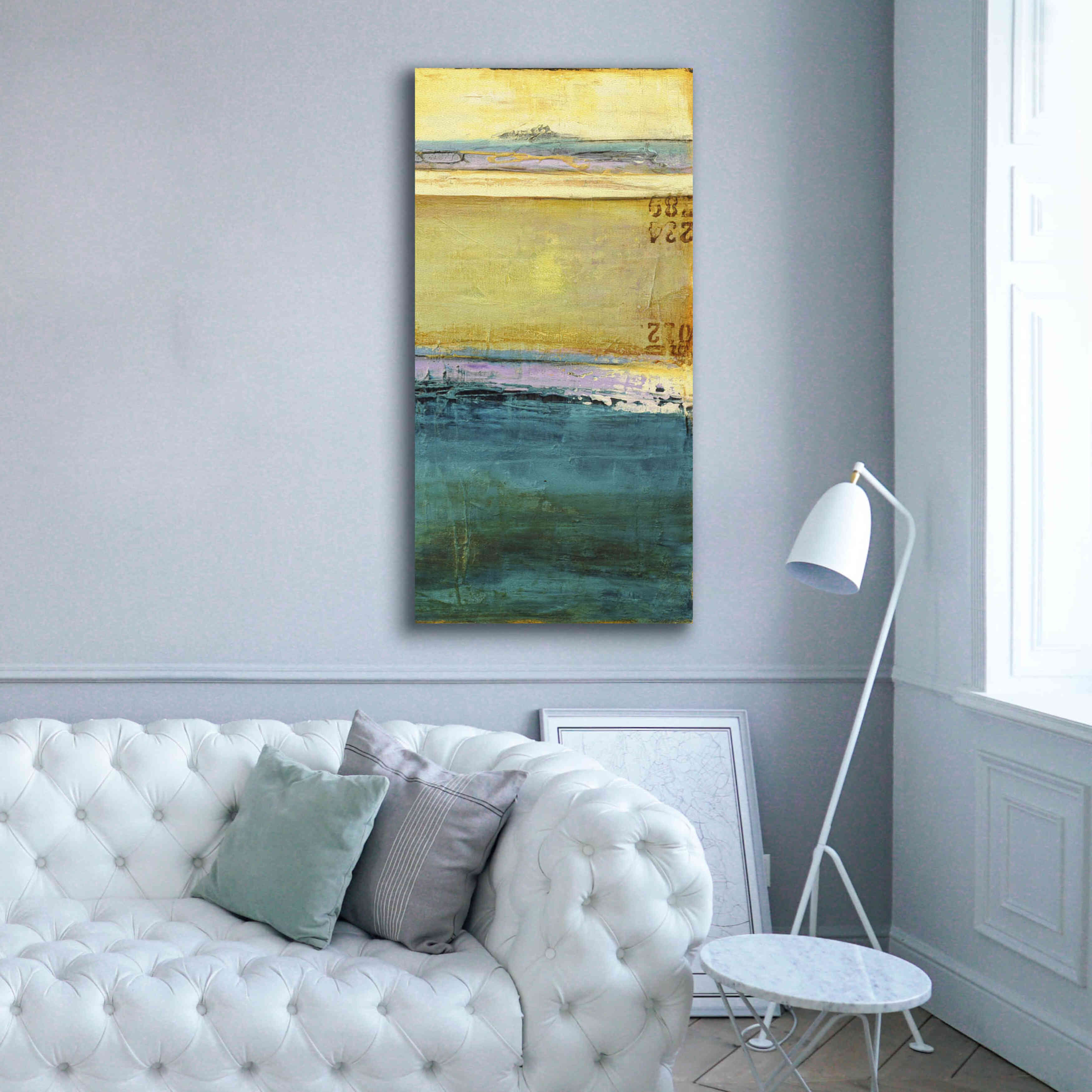 'UA Mystic Jewel I' by Erin Ashley, Giclee Canvas Wall Art,30 x 60