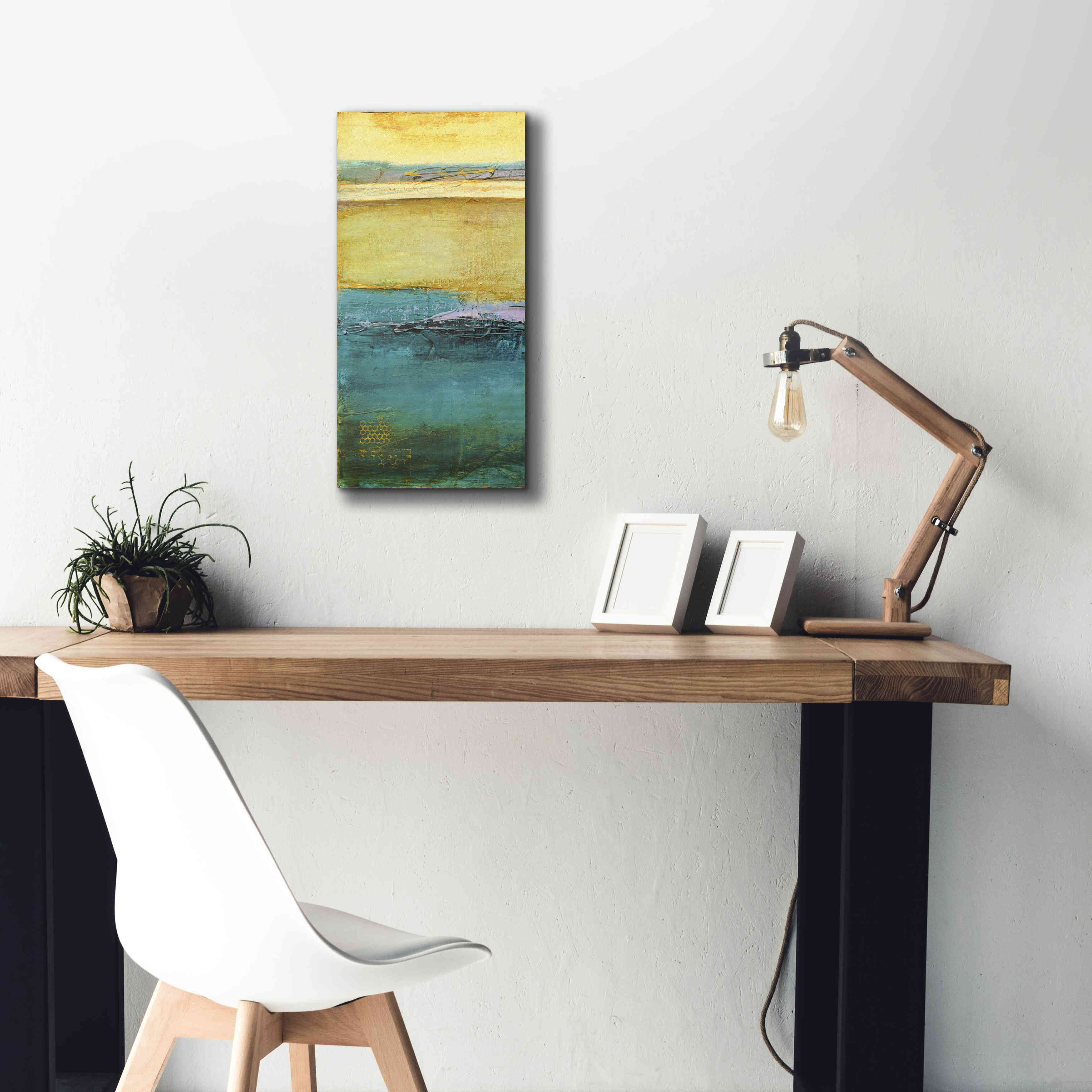 'UA Mystic Jewel II' by Erin Ashley, Giclee Canvas Wall Art,12 x 24