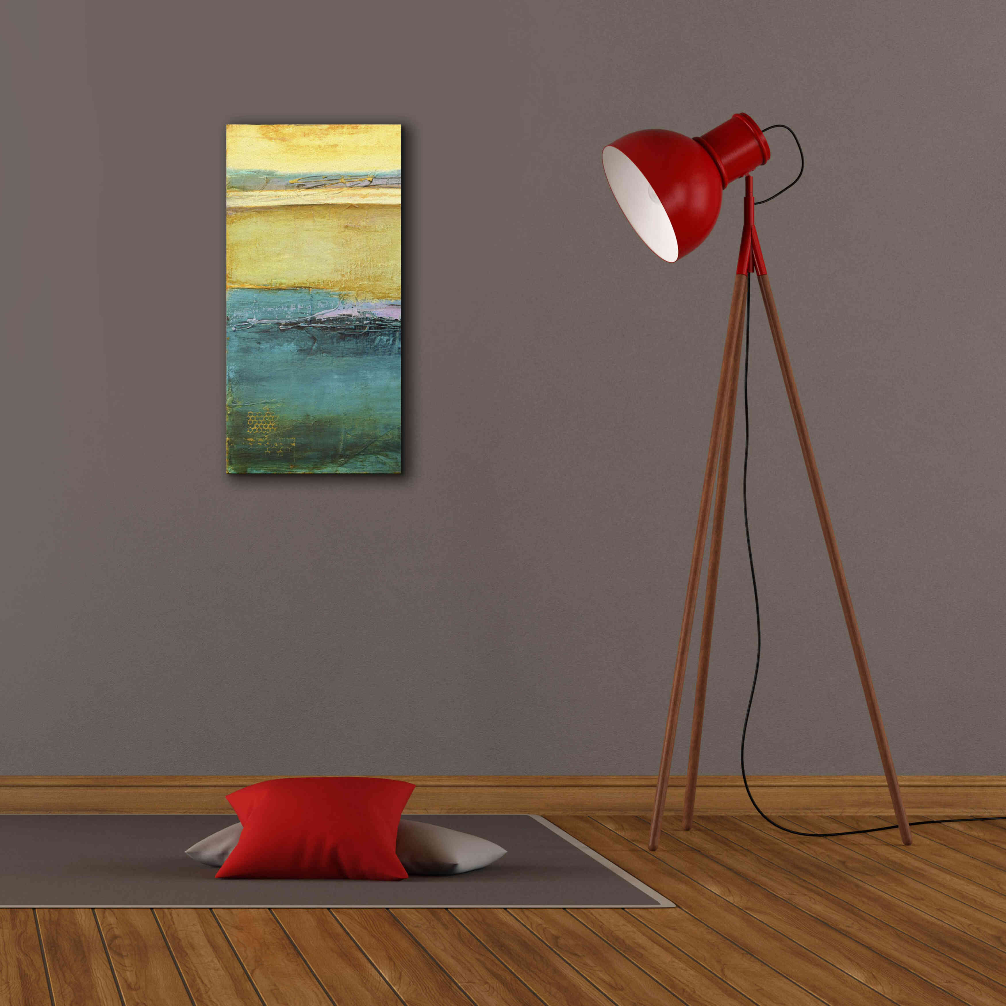 'UA Mystic Jewel II' by Erin Ashley, Giclee Canvas Wall Art,12 x 24