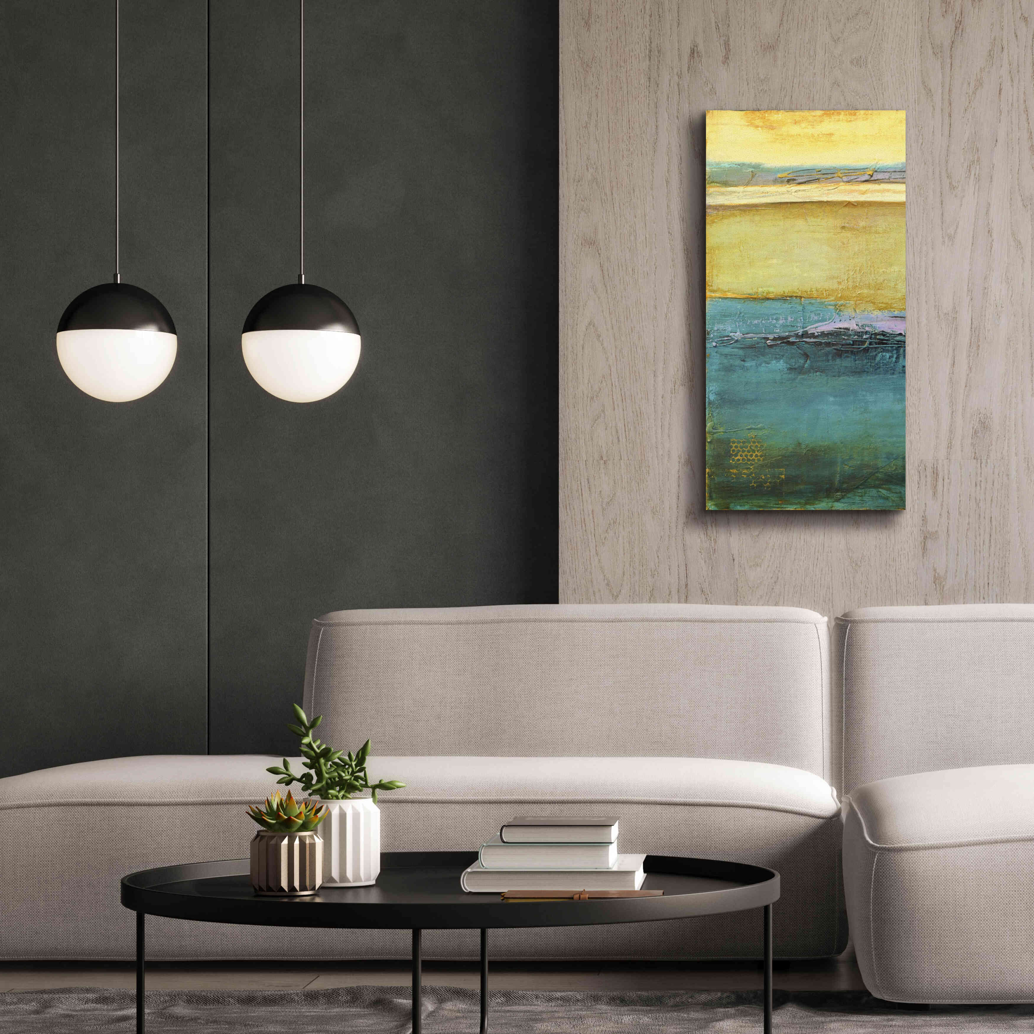 'UA Mystic Jewel II' by Erin Ashley, Giclee Canvas Wall Art,20 x 40