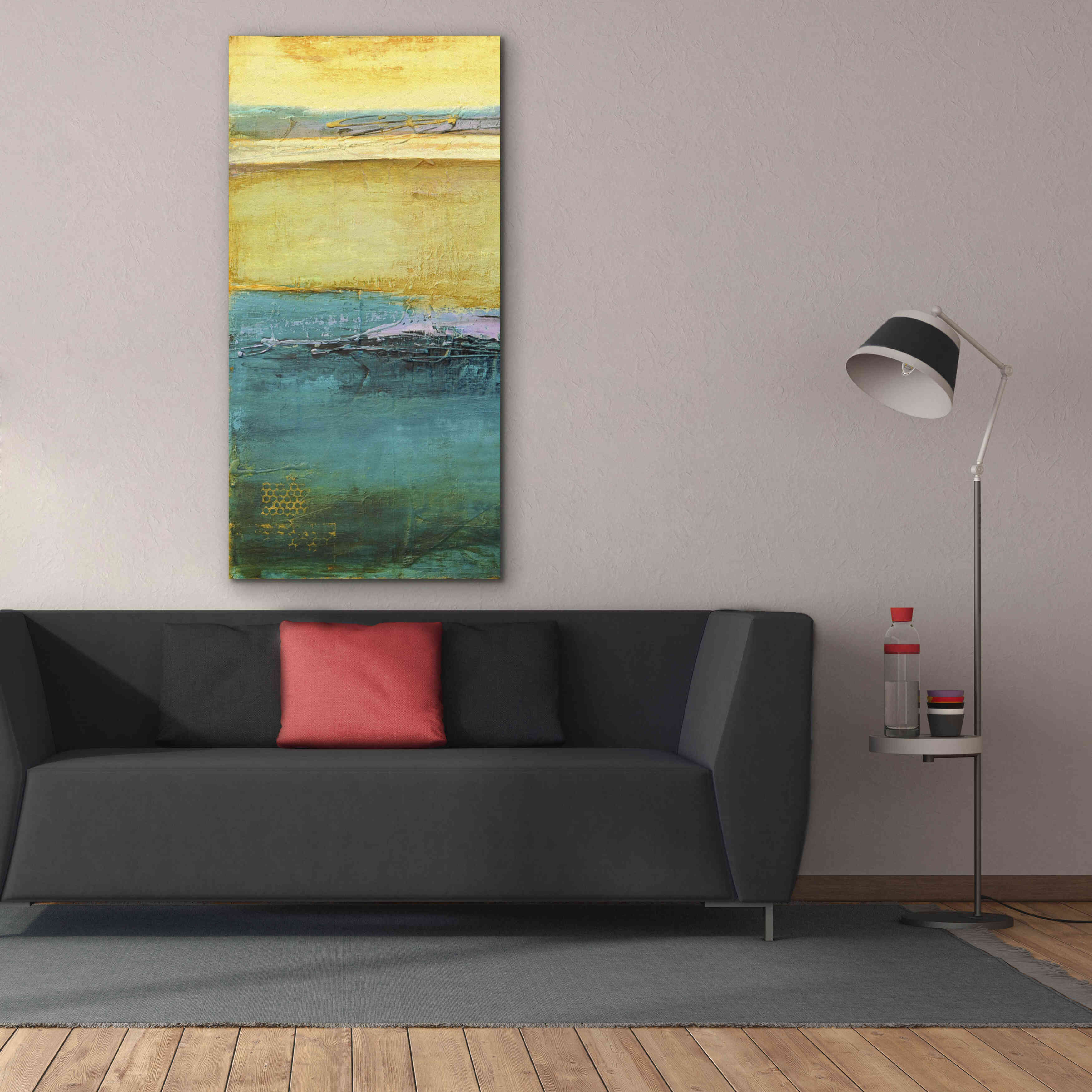 'UA Mystic Jewel II' by Erin Ashley, Giclee Canvas Wall Art,30 x 60