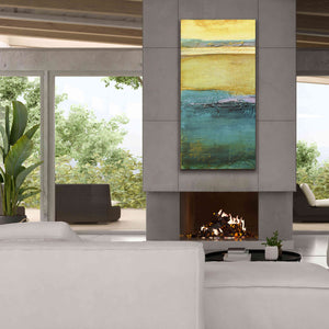 'UA Mystic Jewel II' by Erin Ashley, Giclee Canvas Wall Art,30 x 60