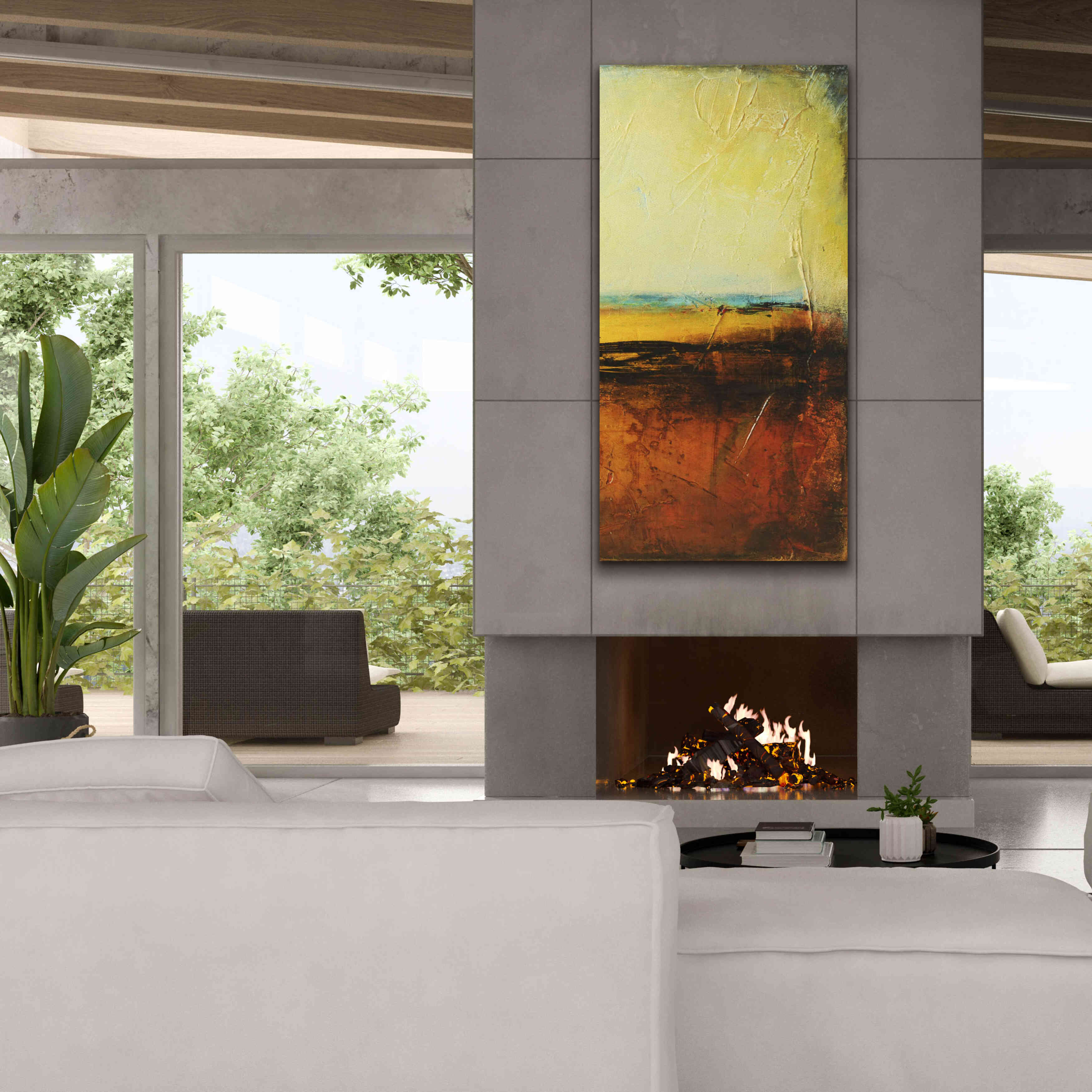 'Noon II' by Erin Ashley, Giclee Canvas Wall Art,30 x 60