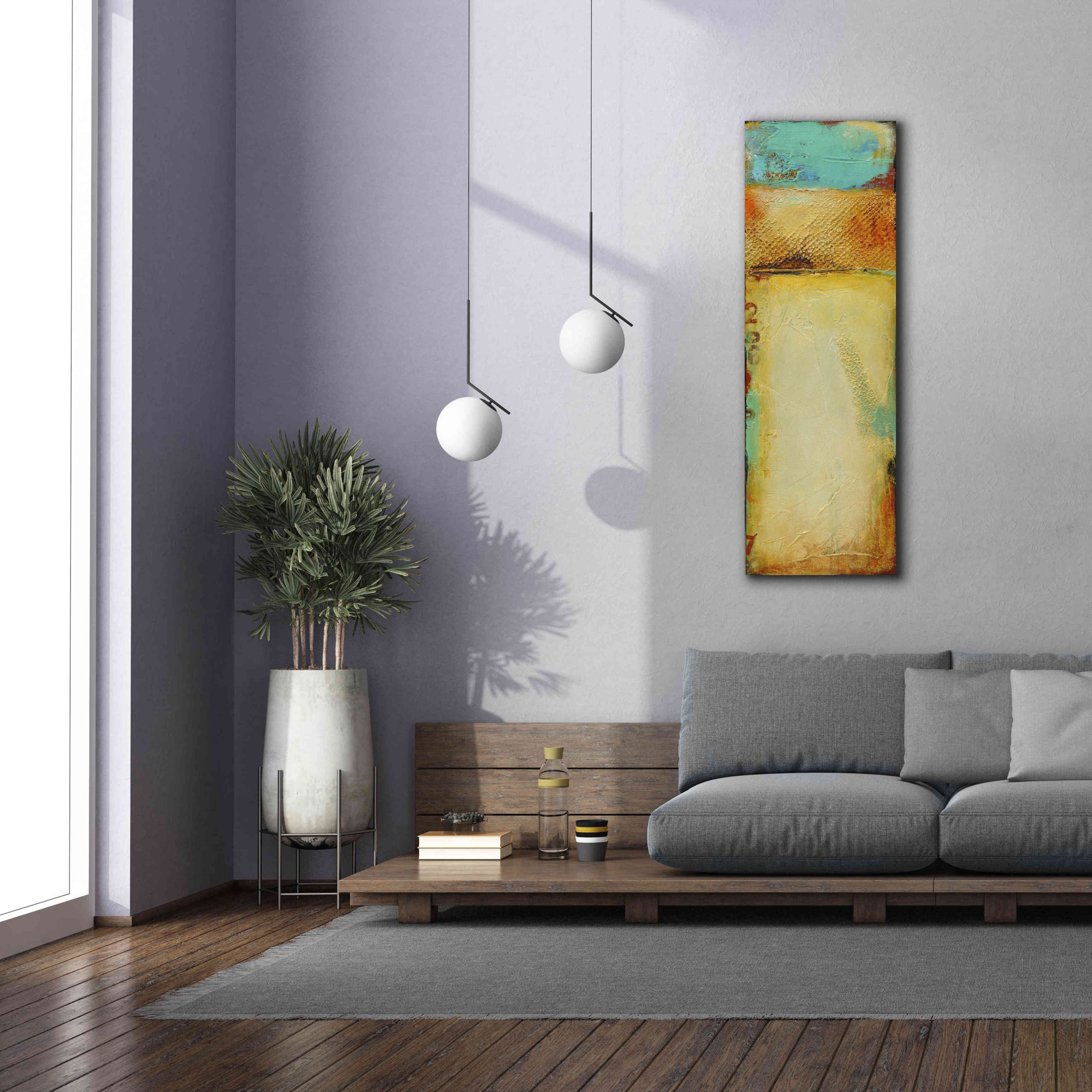 'Old Island Harbor I' by Erin Ashley, Giclee Canvas Wall Art,20 x 60