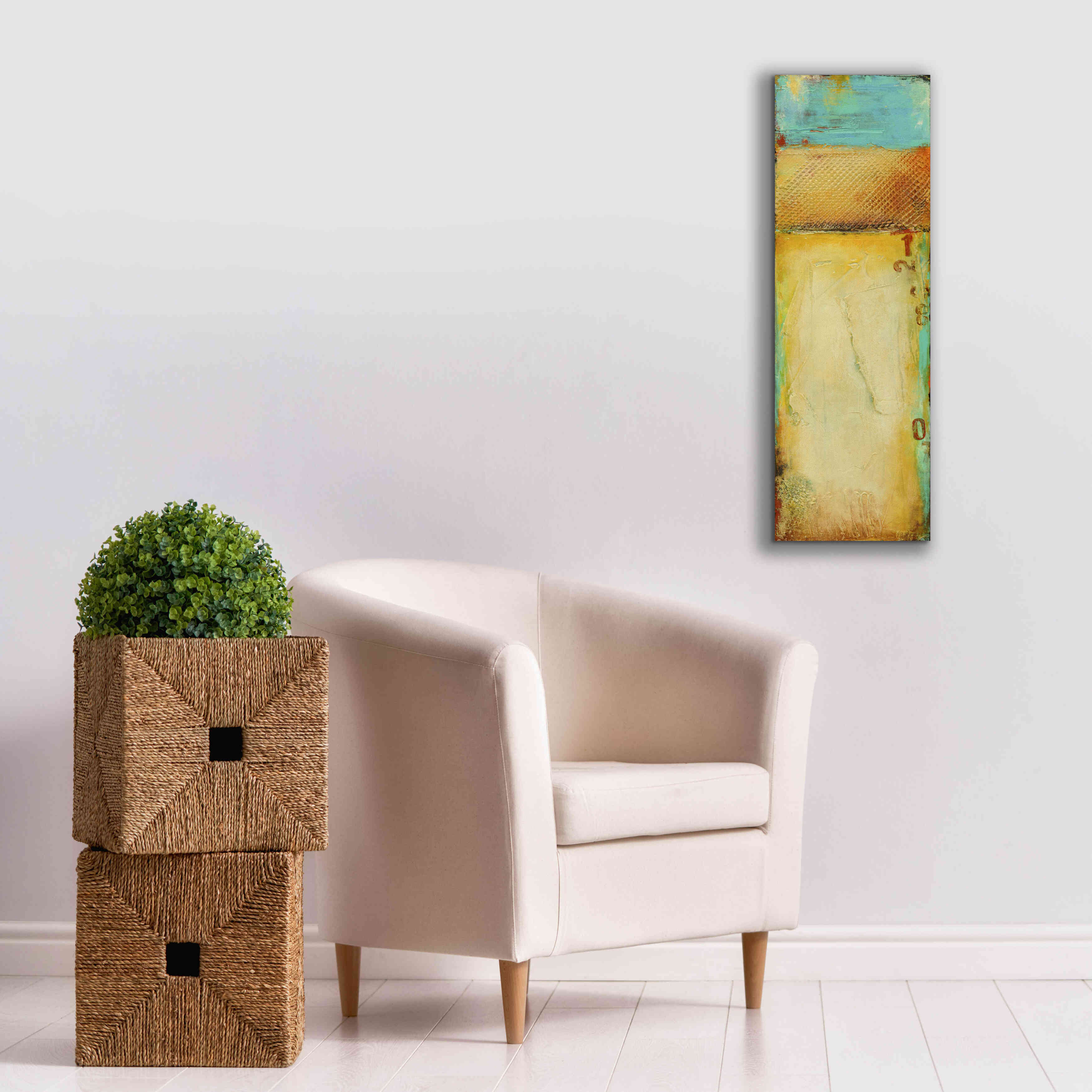 'Old Island Harbor II' by Erin Ashley, Giclee Canvas Wall Art,12 x 36