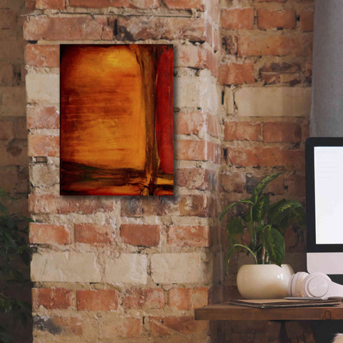 Image of 'Red Dawn I' by Erin Ashley, Giclee Canvas Wall Art,12 x 16