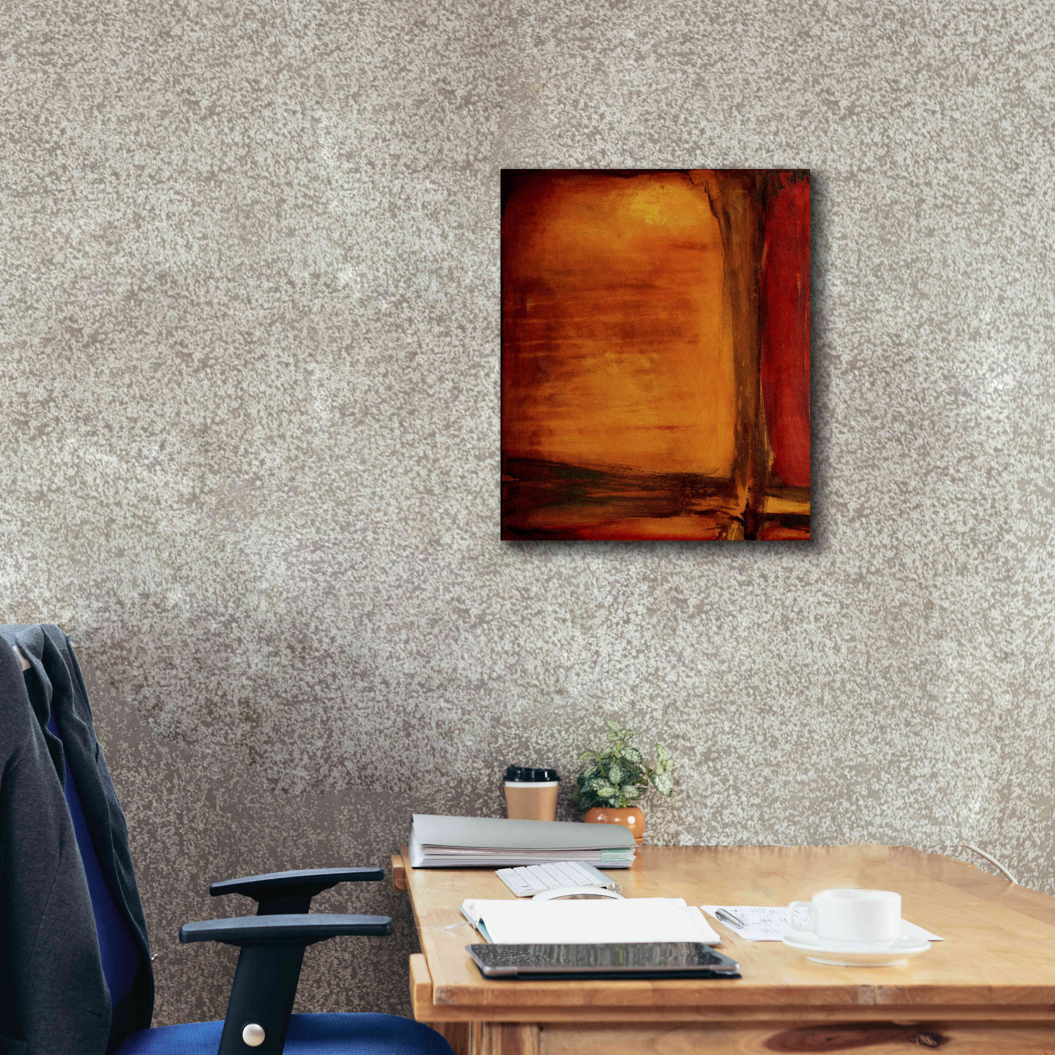 'Red Dawn I' by Erin Ashley, Giclee Canvas Wall Art,20 x 24