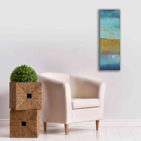 Image of 'Riviera Bay II' by Erin Ashley, Giclee Canvas Wall Art,12 x 36