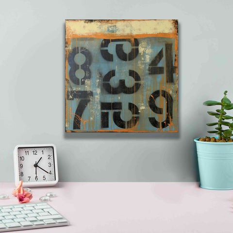 Image of 'Score Card' by Erin Ashley, Giclee Canvas Wall Art,12 x 12