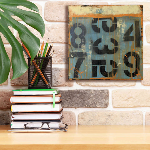 Image of 'Score Card' by Erin Ashley, Giclee Canvas Wall Art,12 x 12