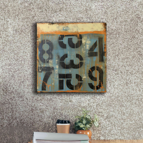 Image of 'Score Card' by Erin Ashley, Giclee Canvas Wall Art,18 x 18
