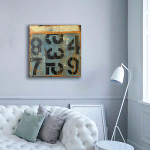 'Score Card' by Erin Ashley, Giclee Canvas Wall Art,37 x 37