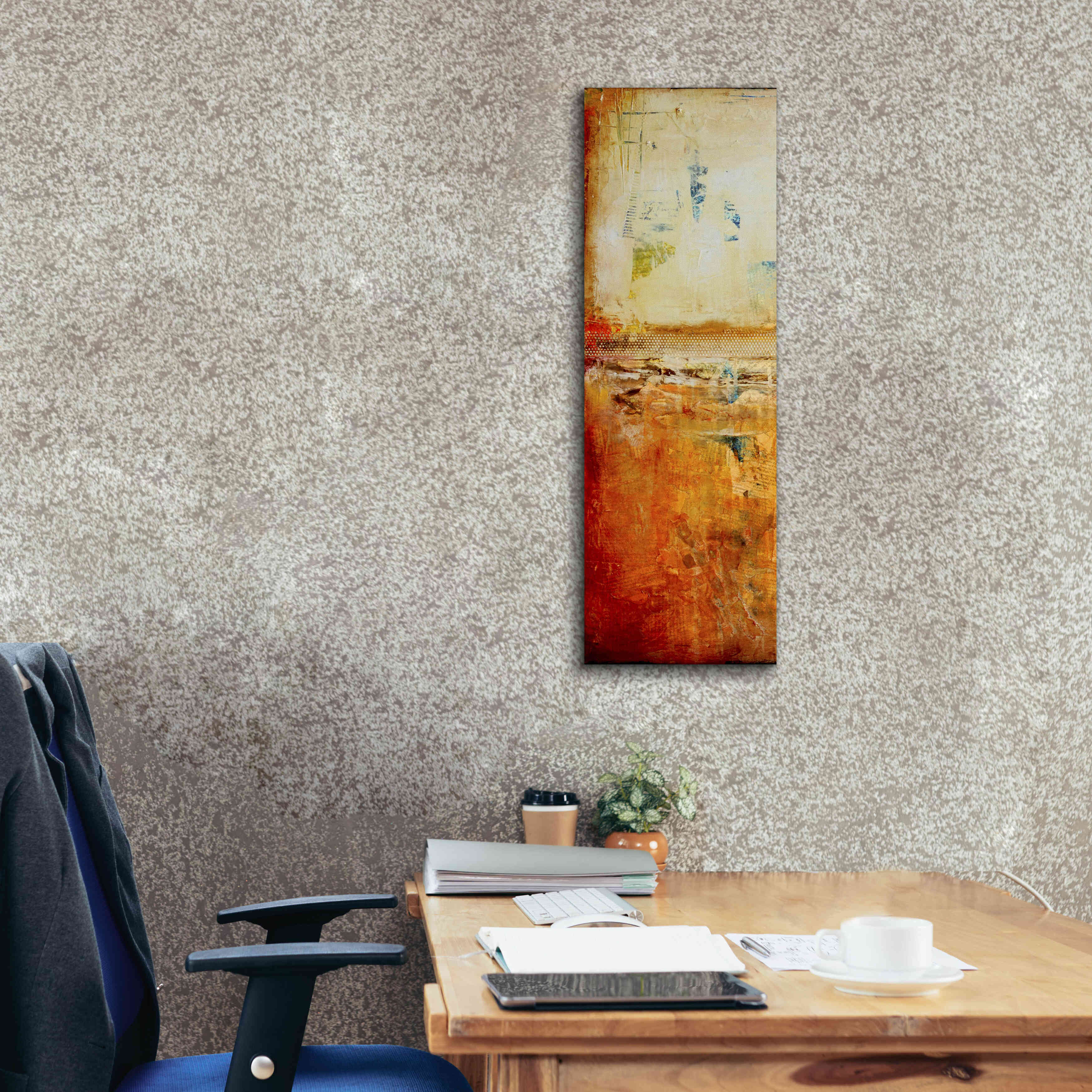 'Story in Your Eyes I' by Erin Ashley, Giclee Canvas Wall Art,12 x 36