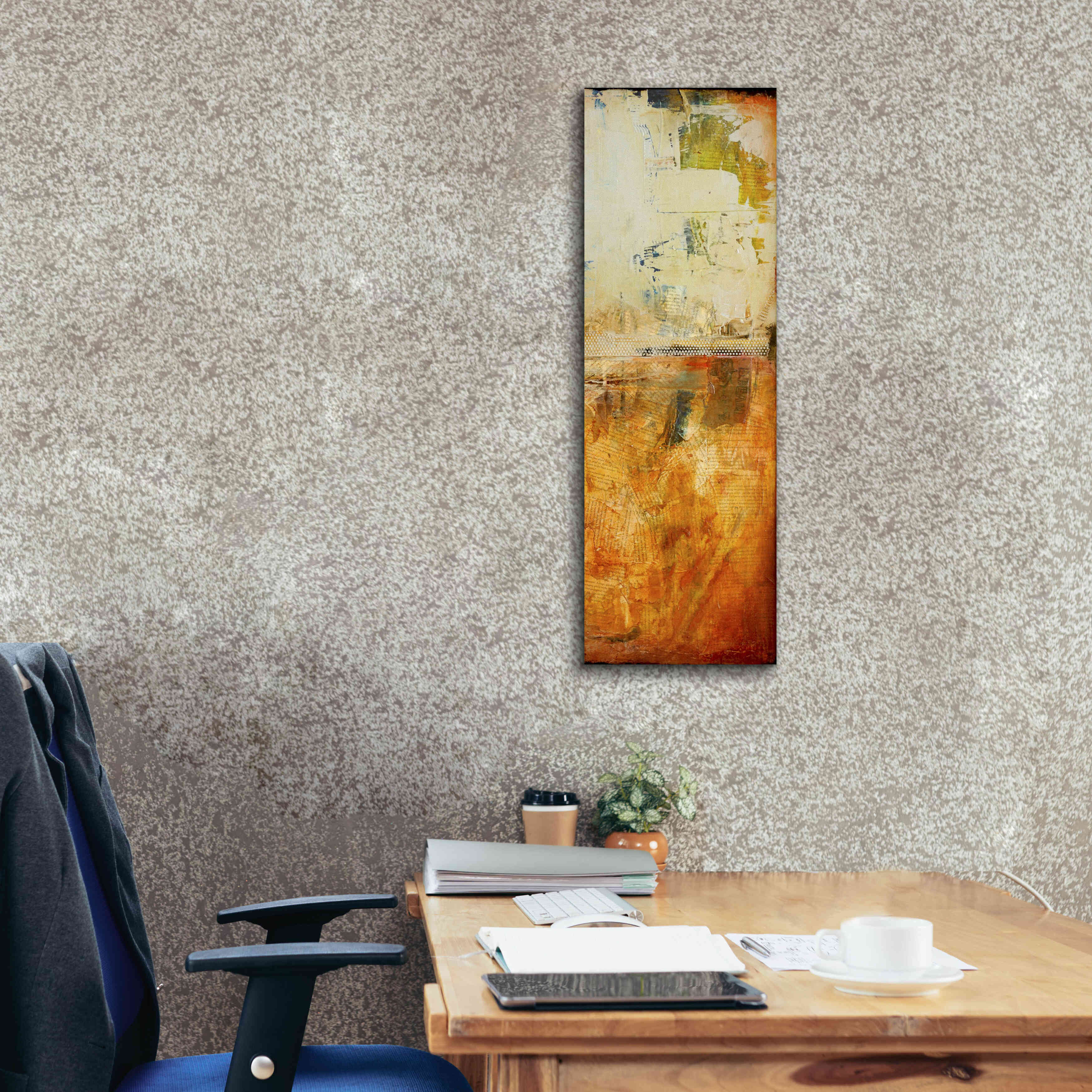'Story in Your Eyes II' by Erin Ashley, Giclee Canvas Wall Art,12 x 36
