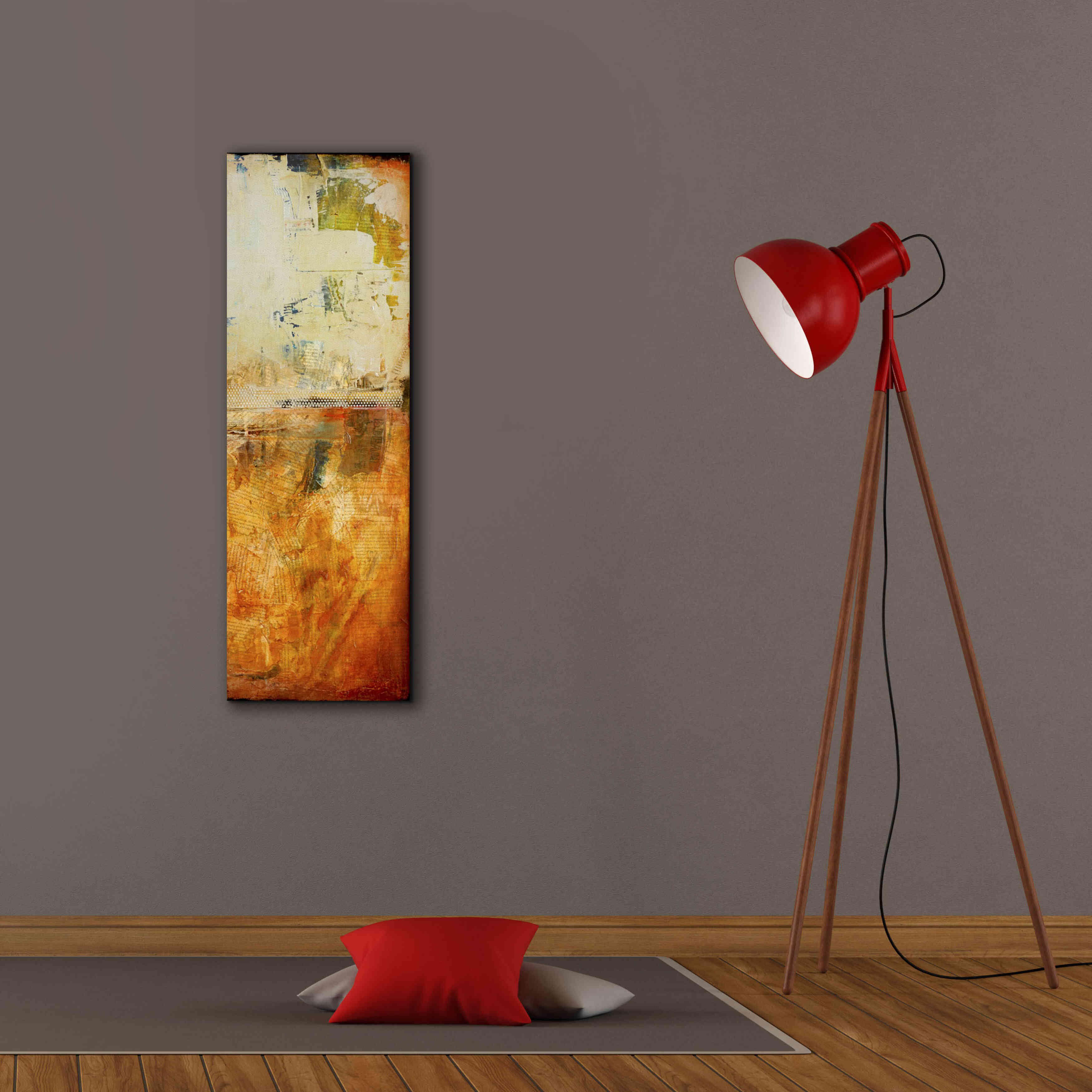 'Story in Your Eyes II' by Erin Ashley, Giclee Canvas Wall Art,12 x 36