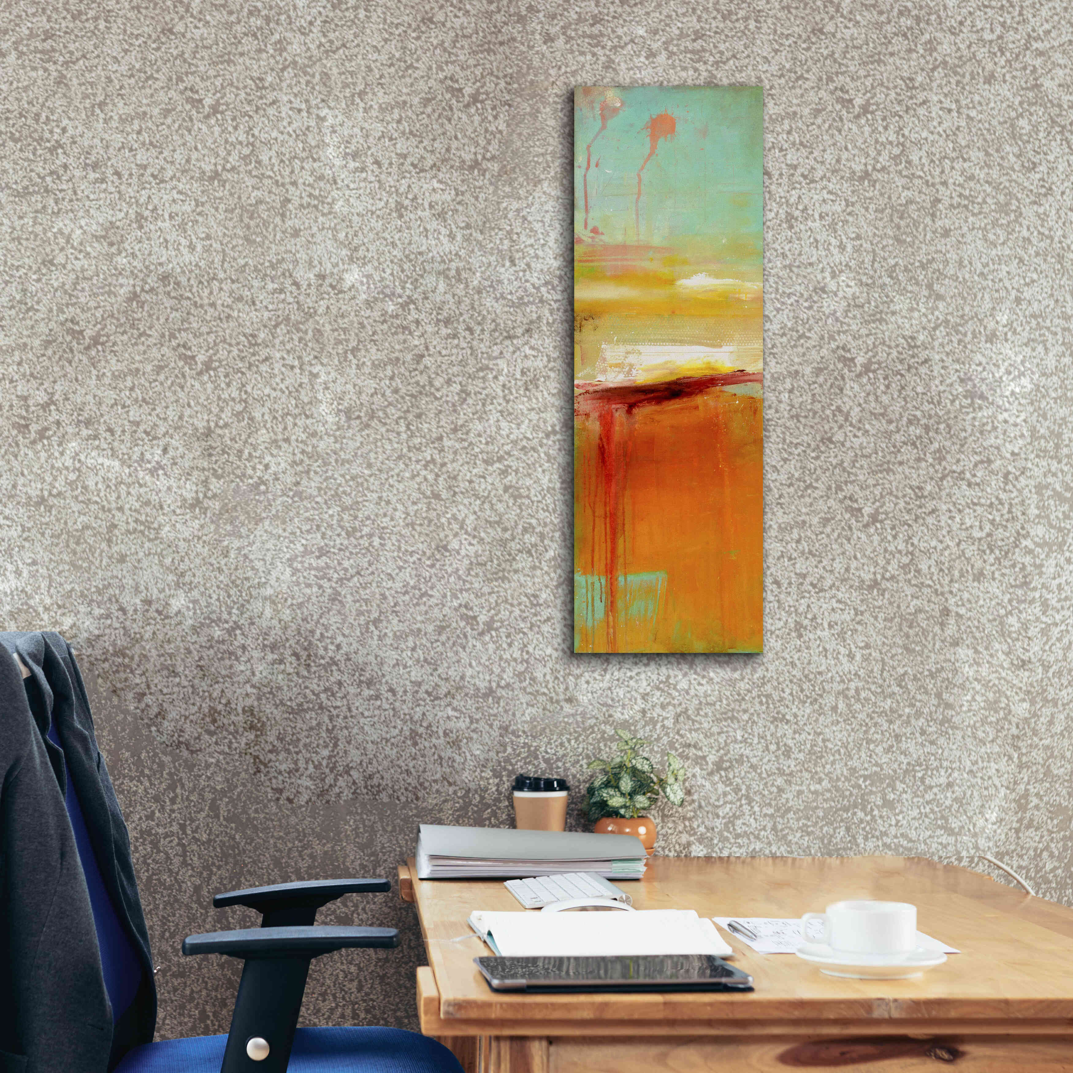 'Sugar Bay I' by Erin Ashley, Giclee Canvas Wall Art,12 x 36