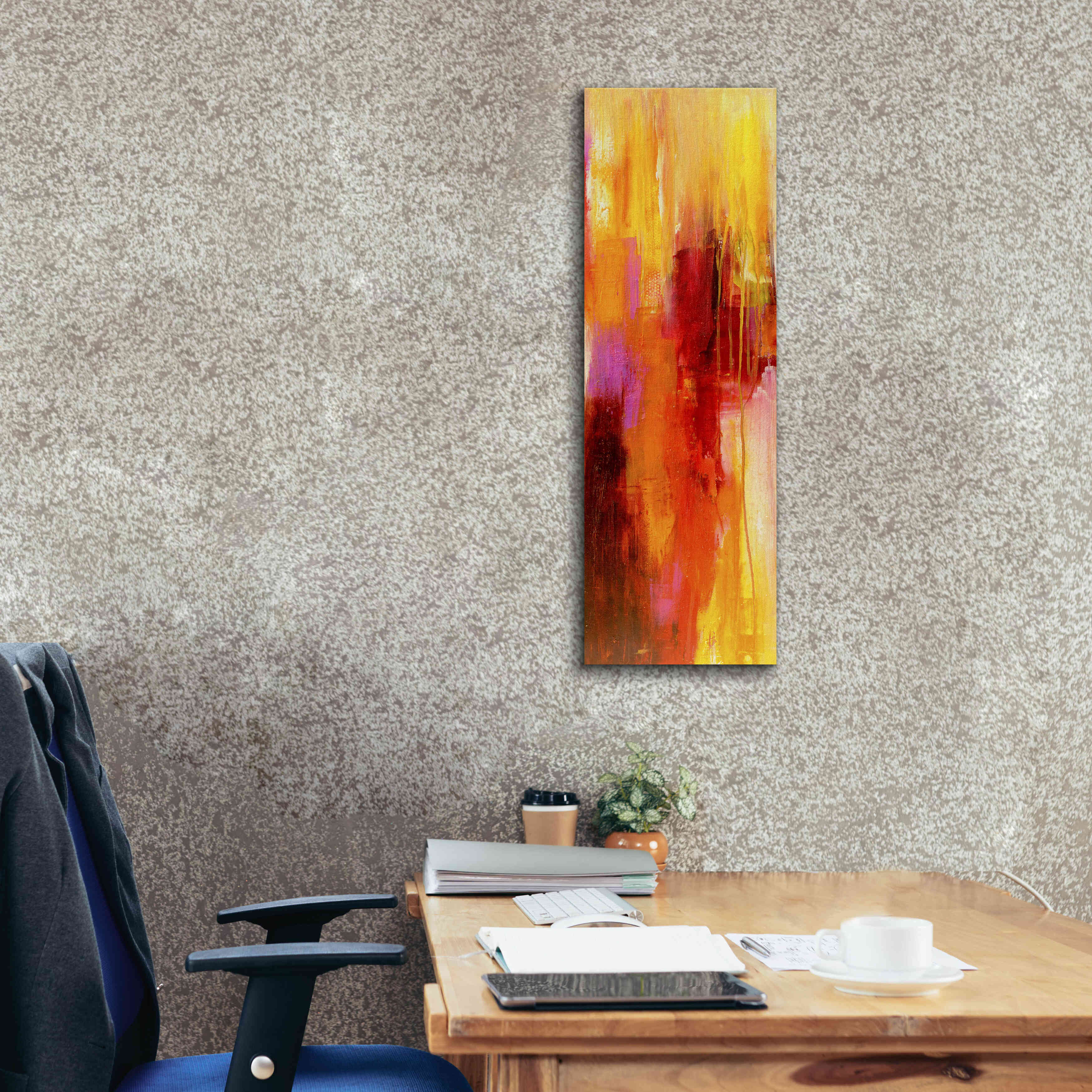'Sweet Karma I' by Erin Ashley, Giclee Canvas Wall Art,12 x 36