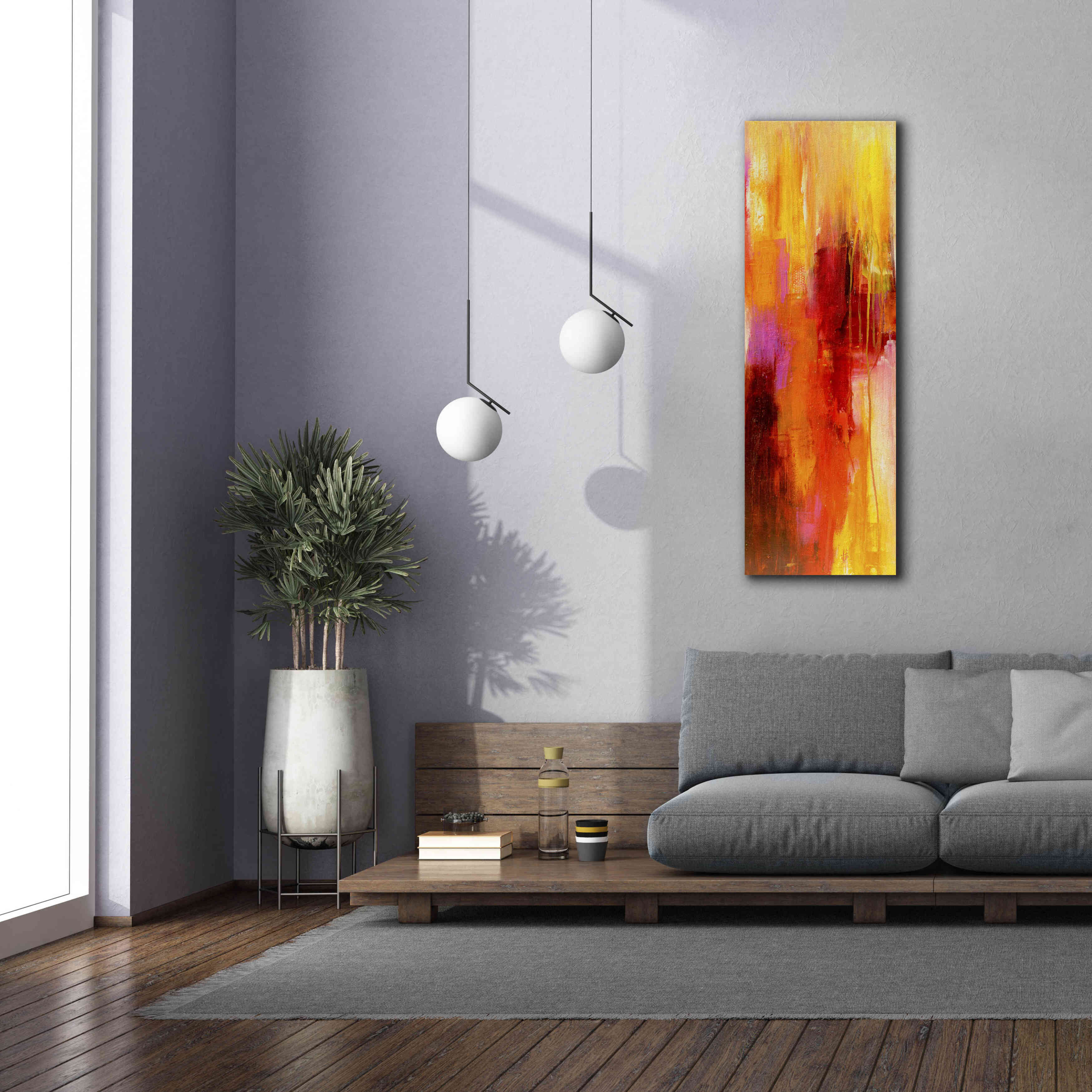 'Sweet Karma I' by Erin Ashley, Giclee Canvas Wall Art,20 x 60