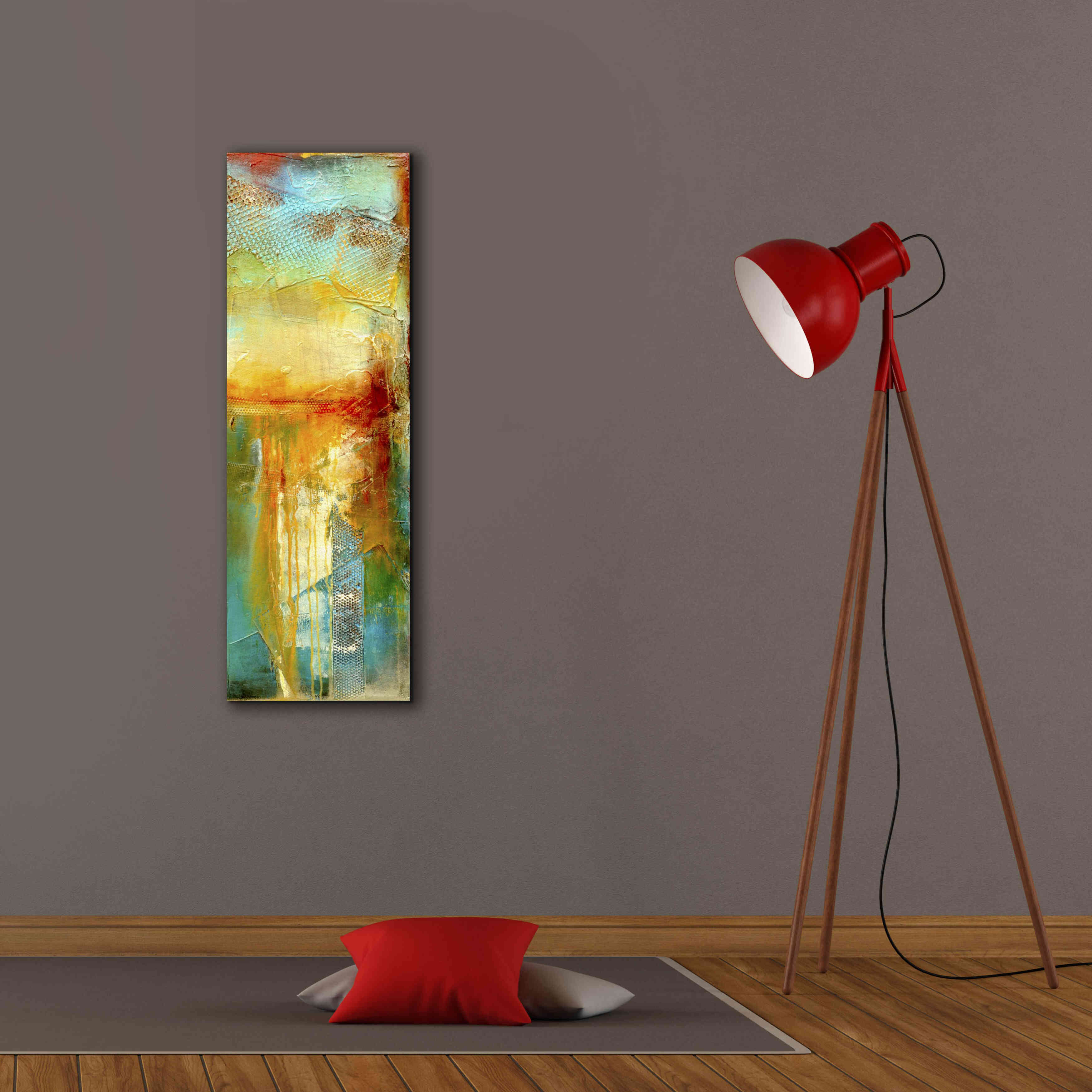 'Urban Decay III' by Erin Ashley, Giclee Canvas Wall Art,12 x 36
